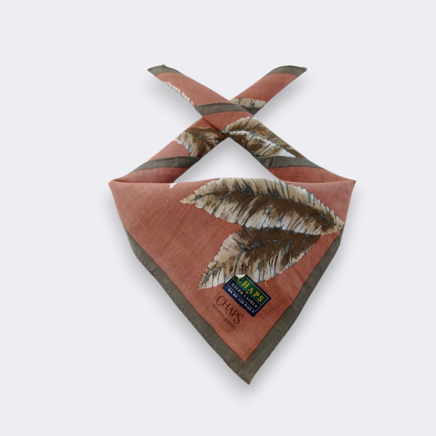 Chaps Ralph Lauren Vintage Chaps Ralph Lauren Handkerchief Neckerchief H526I Size ONE SIZE - 2 Thumbnail