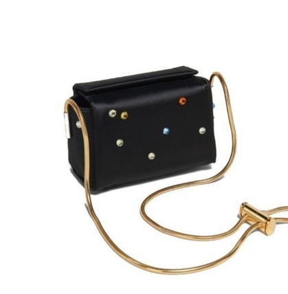 image of Marni O1W1Db10524 Size-Os Shoulder Bags In Black, Women's