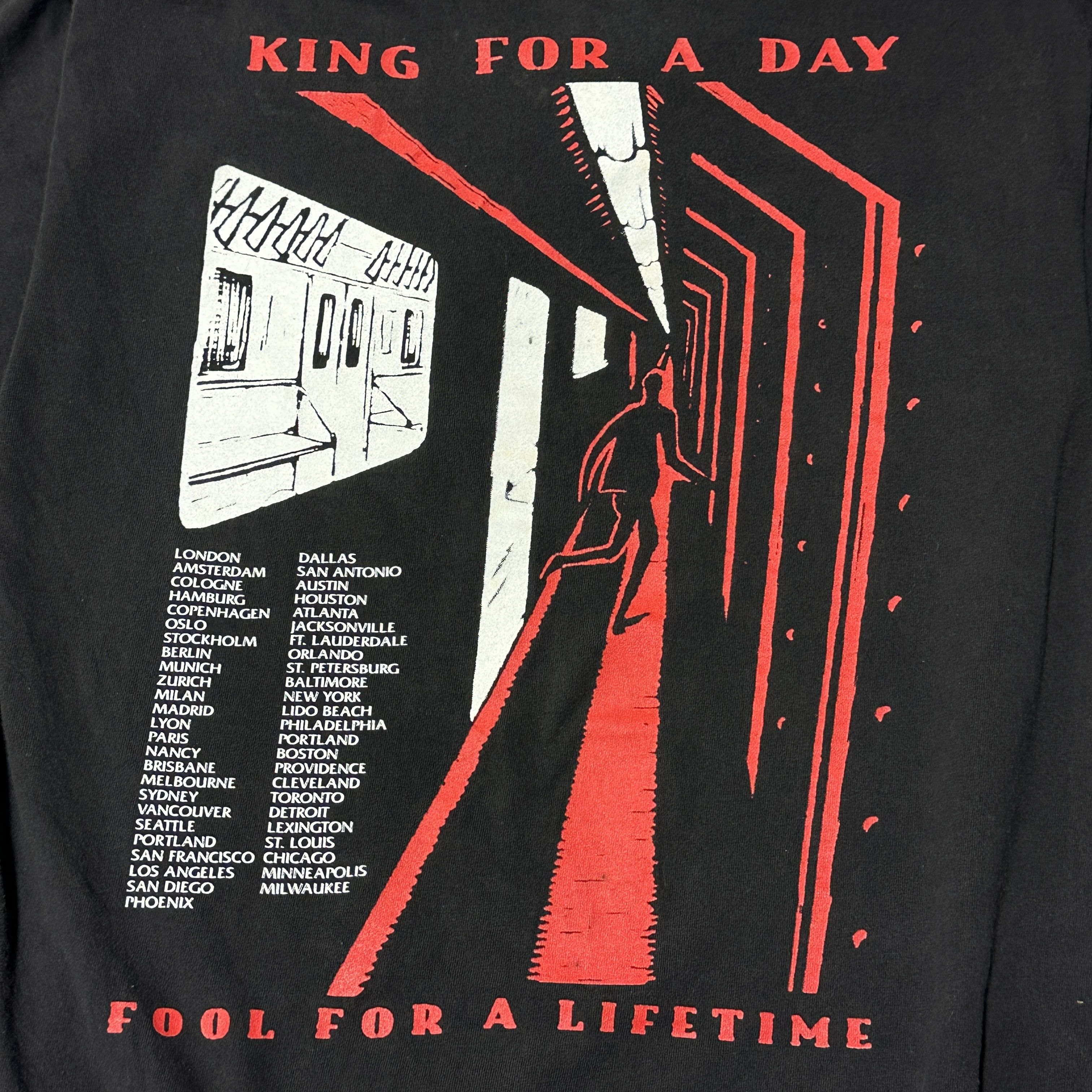 Brockum Vintage Faith No More Graphic Band T-Shirt Size L King for a Day Size US L / EU 52-54 / 3 - 5 Thumbnail