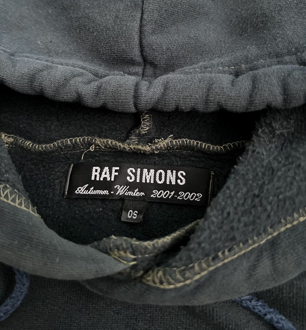 Raf Simons AW2001 Raf Simons Riot Riot Riot New York Runway OS Hoodie Size US XL / EU 56 / 4 - 5 Thumbnail