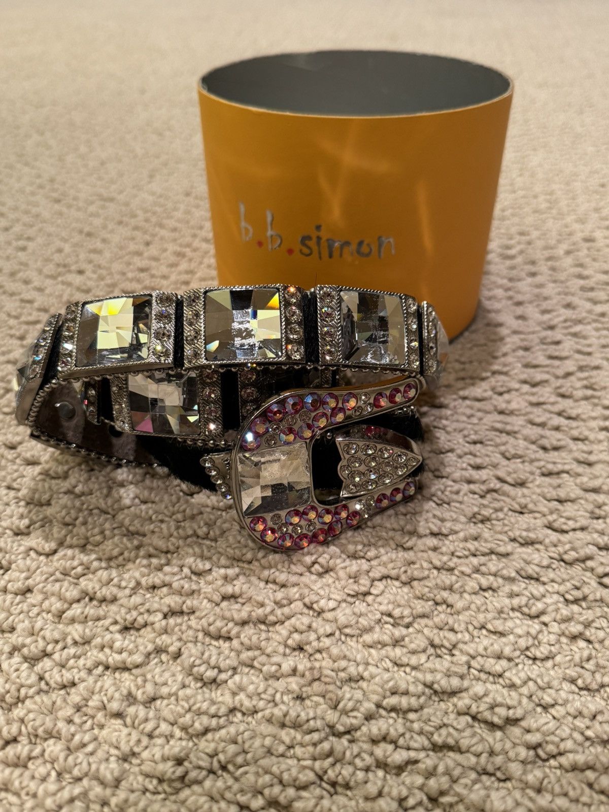B.B. Simon B.B Simon Strawberry Monster Crystal Belt Size ONE SIZE - 2 Thumbnail