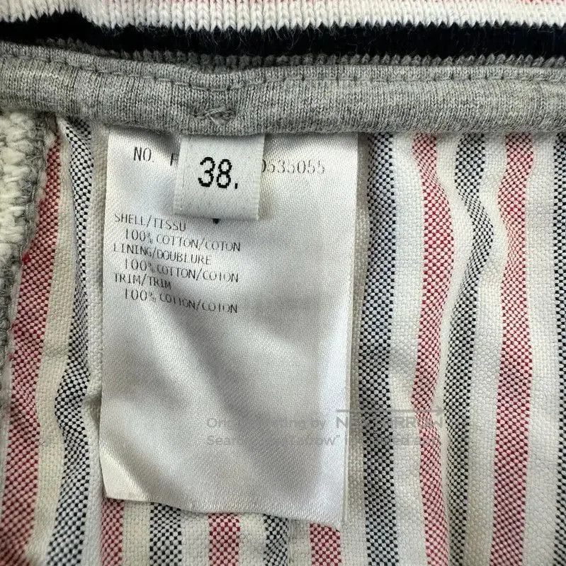 Thom Browne Thom Browne Gray Cotton Striped Casual Pants . Size US 32 / EU 48 - 4 Thumbnail