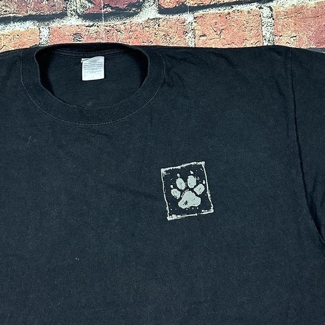 Other Vintage Y2K John Q. Wright Wolf T Shirt Black Water Falls WV Size US XL / EU 56 / 4 - 4 Thumbnail