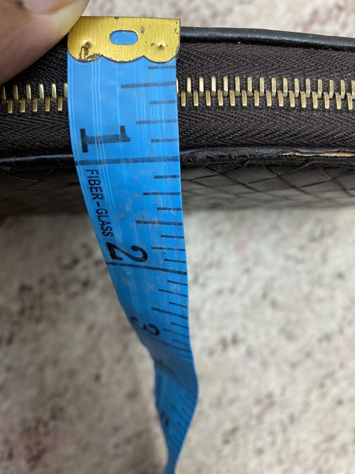 Bottega Veneta Bottega Veneta Long Purse Wallet Purse Leather Dark Brown Size ONE SIZE - 16 Thumbnail