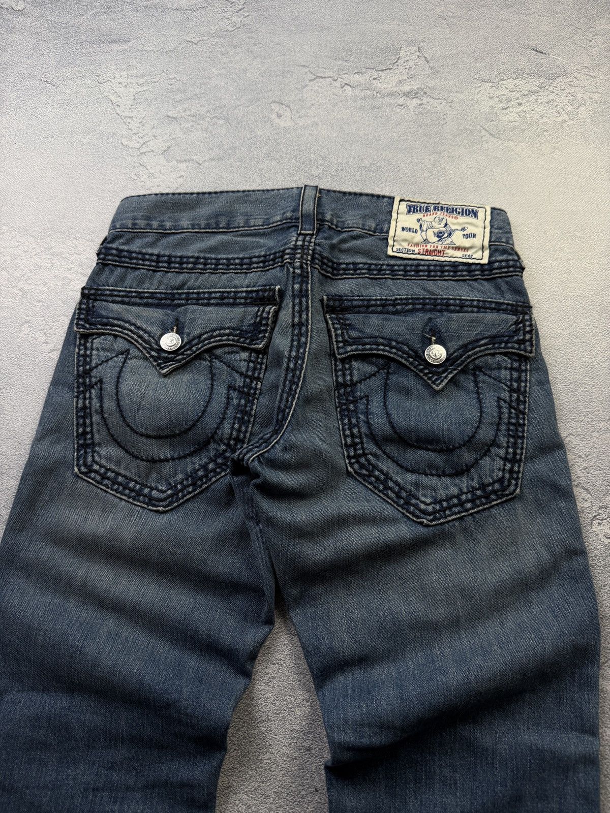 True Religion True Religion Jeans Distressed Straight Denim Made in USA 29 Size US 29 - 11 Thumbnail