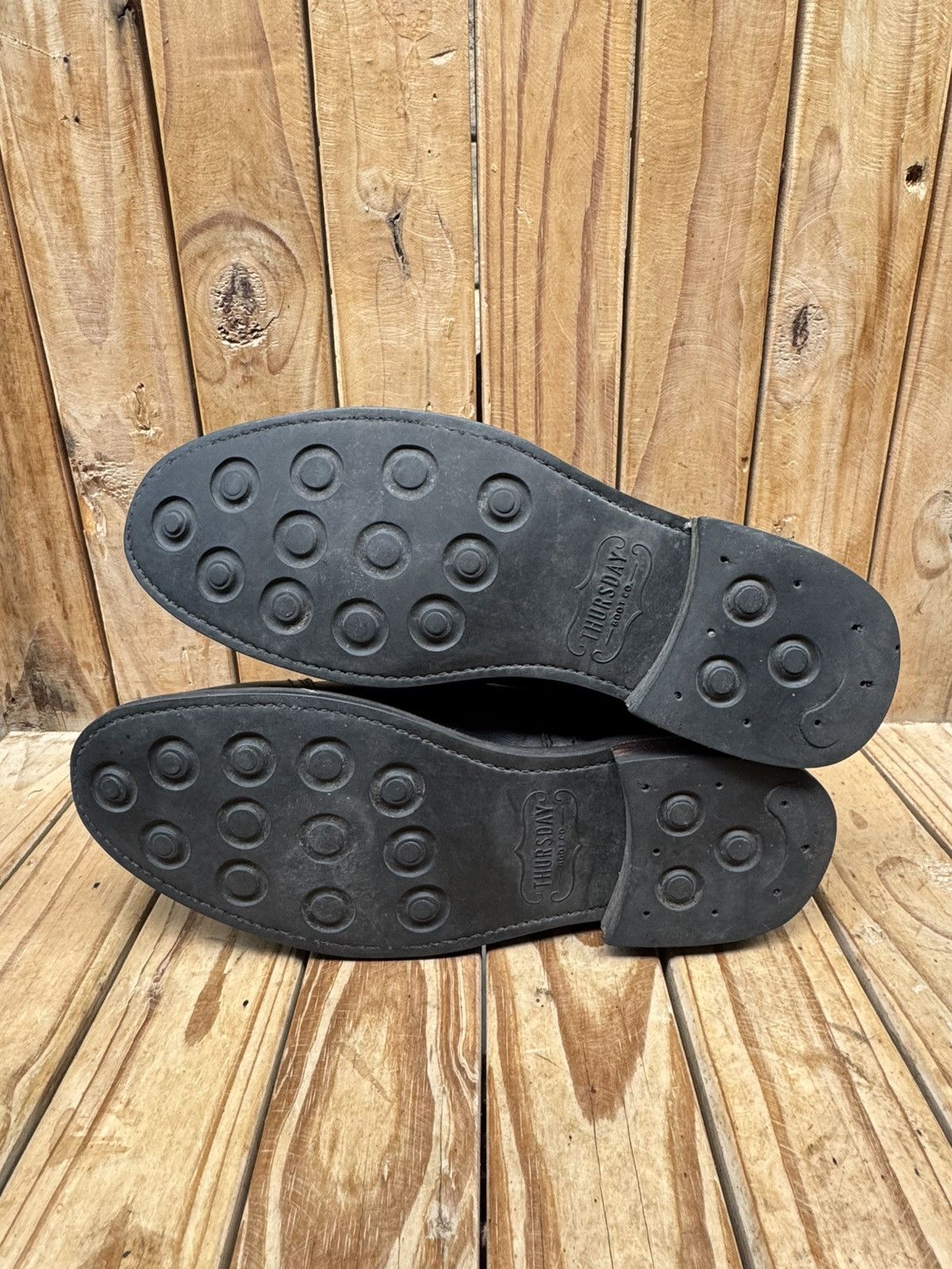 Thursday Boot Company Thursday boots company captain black cap toe leather boots Size US 10 / EU 43 - 11 Thumbnail
