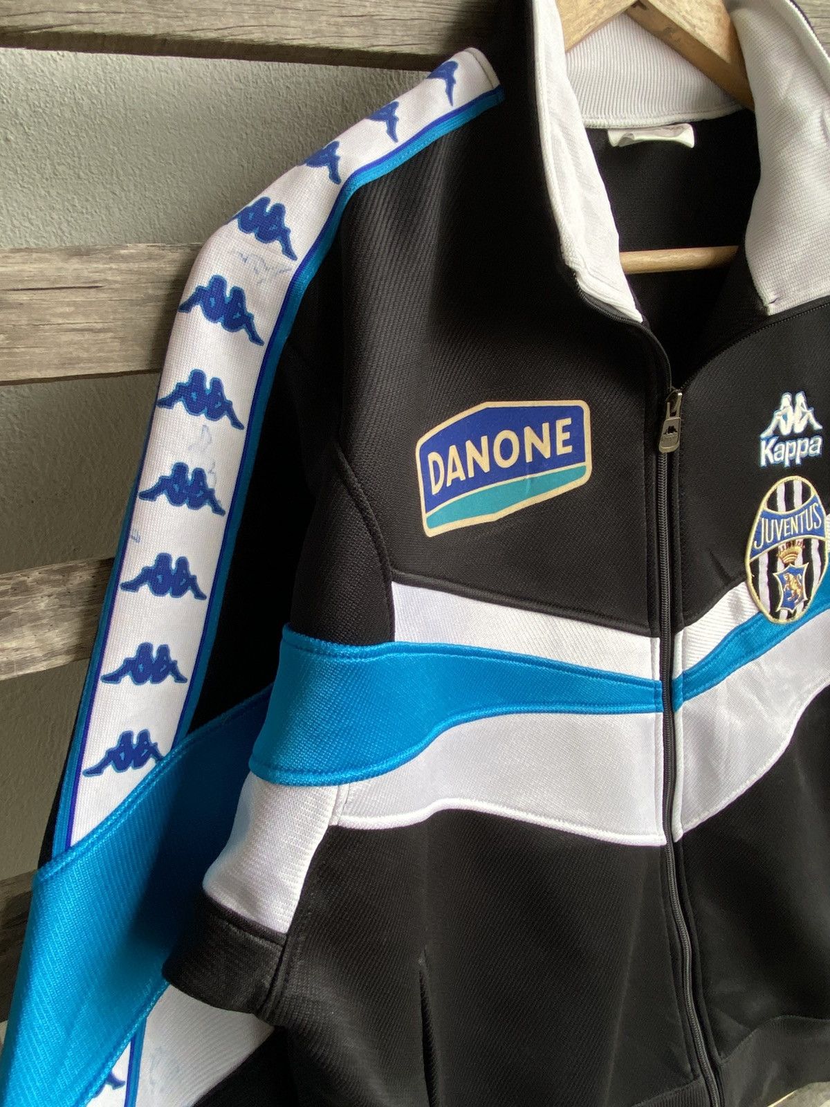 Kappa vintage 90s Kappa Juventus Danone track jacket. Size US L / EU 52-54 / 3 - 4 Thumbnail