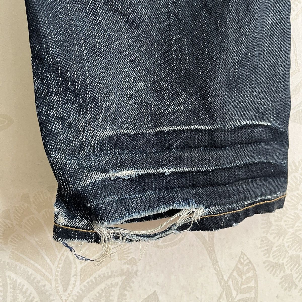 Swagger Acid Wash Faded Black Swagger Buttons Denim Size US 34 / EU 50 - 22 Thumbnail