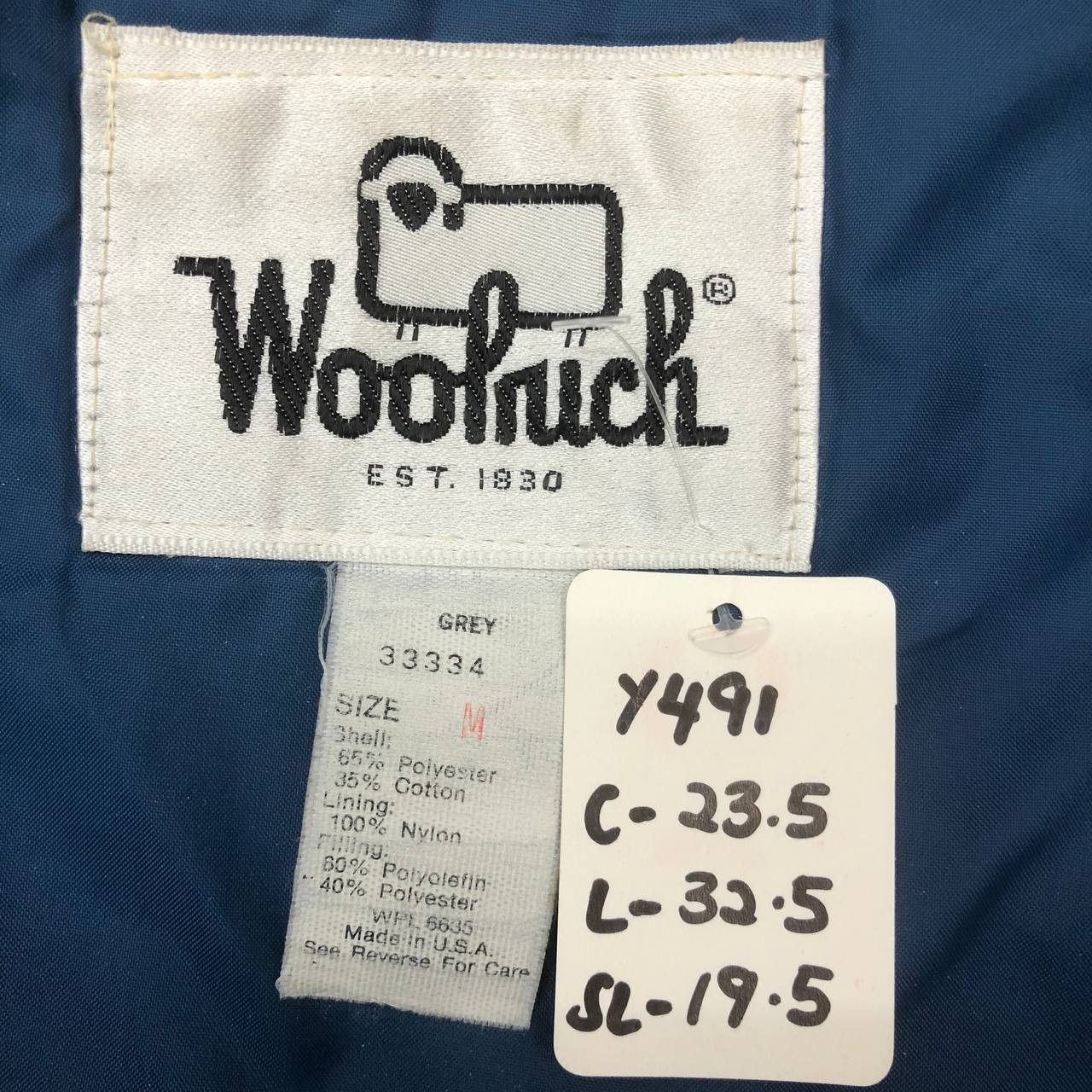Woolrich Woolen Mills Y491 WOOLRICH DOWN PARKAS JACKET Size US M / EU 48-50 / 2 - 13 Thumbnail