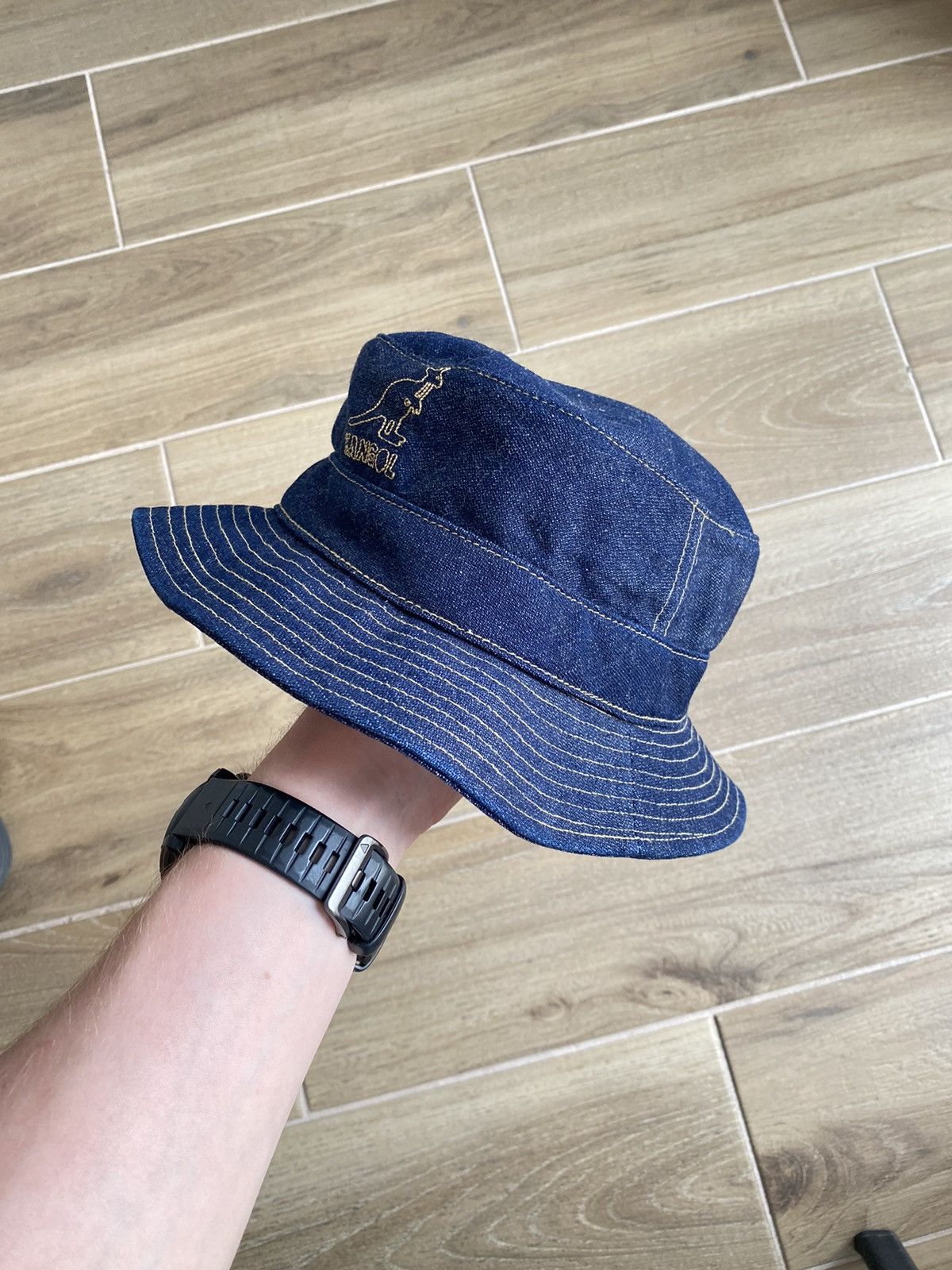 Kangol Kangol Denim Bucket Hat Size ONE SIZE - 3 Thumbnail