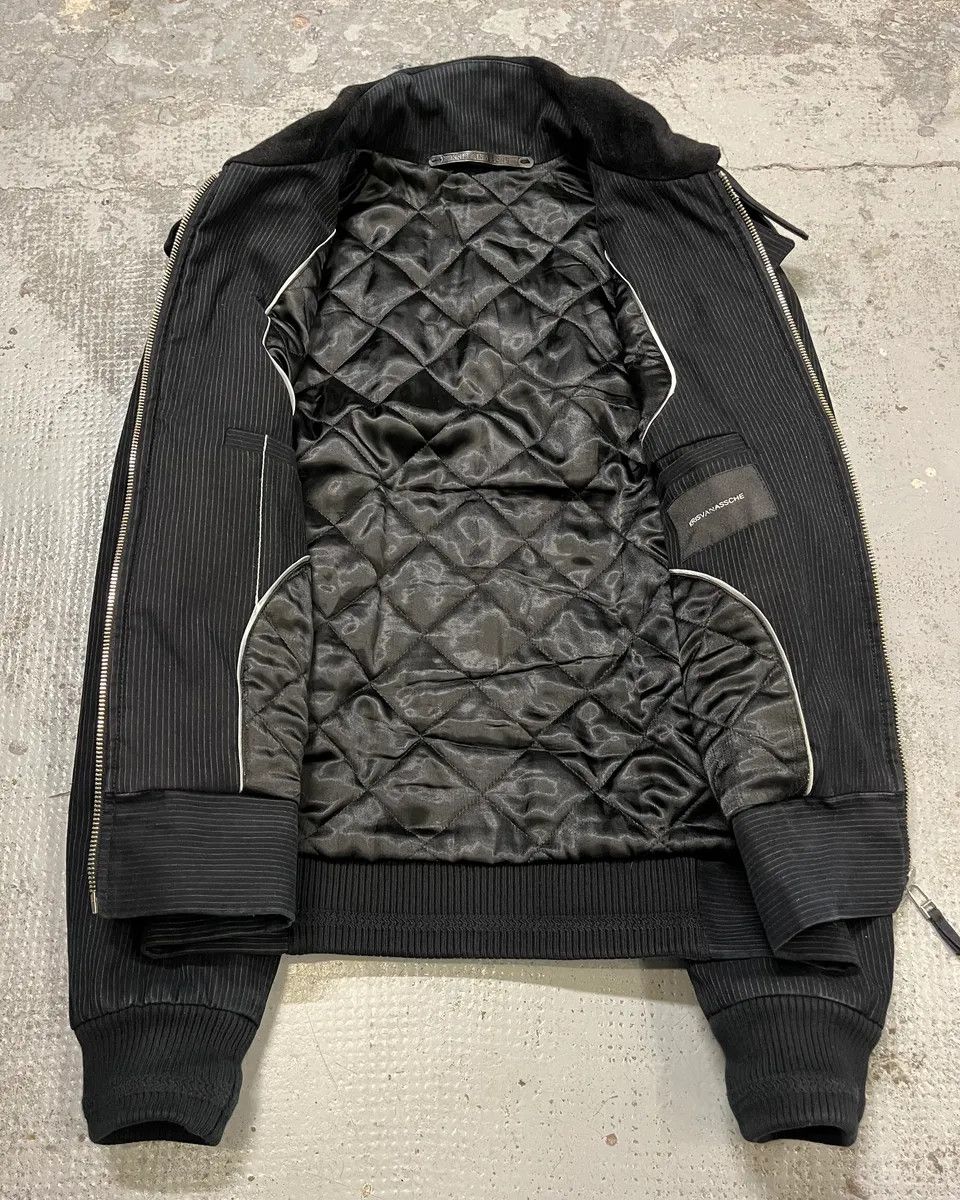 Kris Van Assche FW2010 Kris Van Assche Black Stripped Bomber Jacket Size US S / EU 44-46 / 1 - 7 Thumbnail