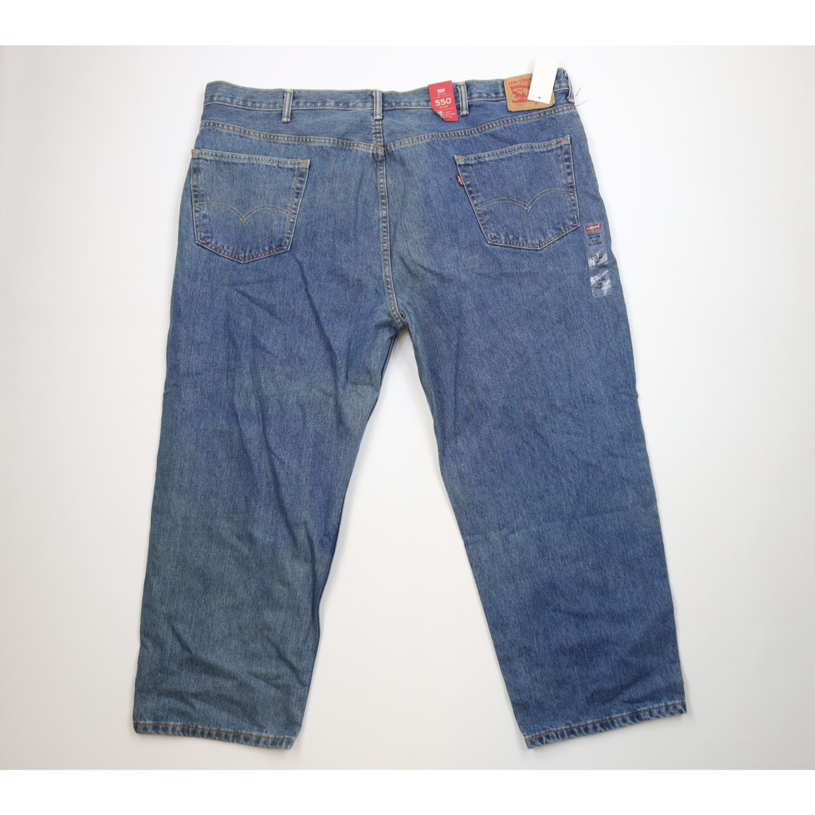 Levi's Deadstock Vintage Y2K Levis 550 Relaxed Fit Jeans 52x29 Size US 44 / EU 60 - 11 Thumbnail