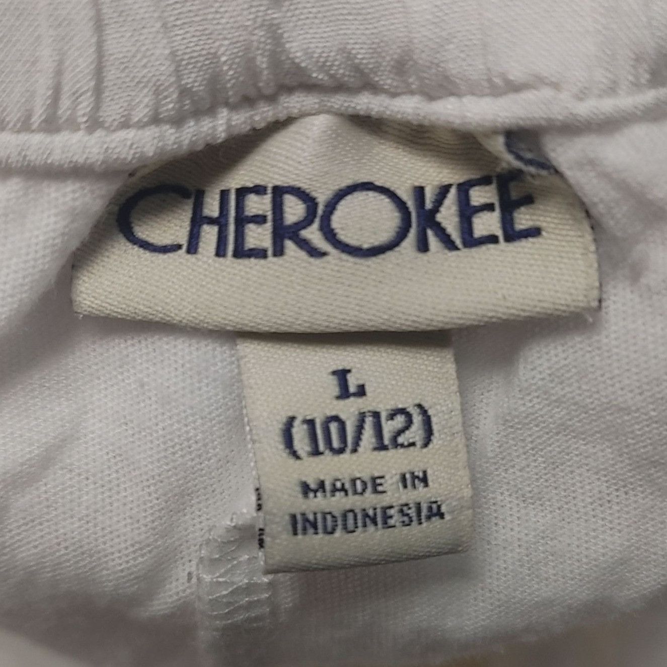 Cherokee Cherokee Women's White Rayon Medium Length Elastic Waist Ski Size 34" / US 12 / IT 48 - 3 Thumbnail