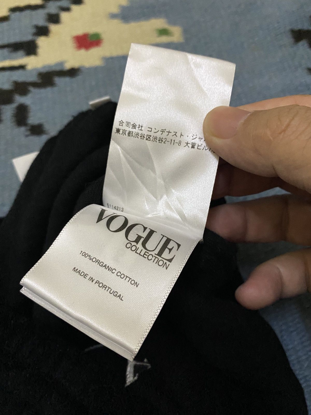 Vogue Black Vogue Terry Cloth Trunk Vogue Spellout Size 26" / US 2 / IT 38 - 8 Thumbnail