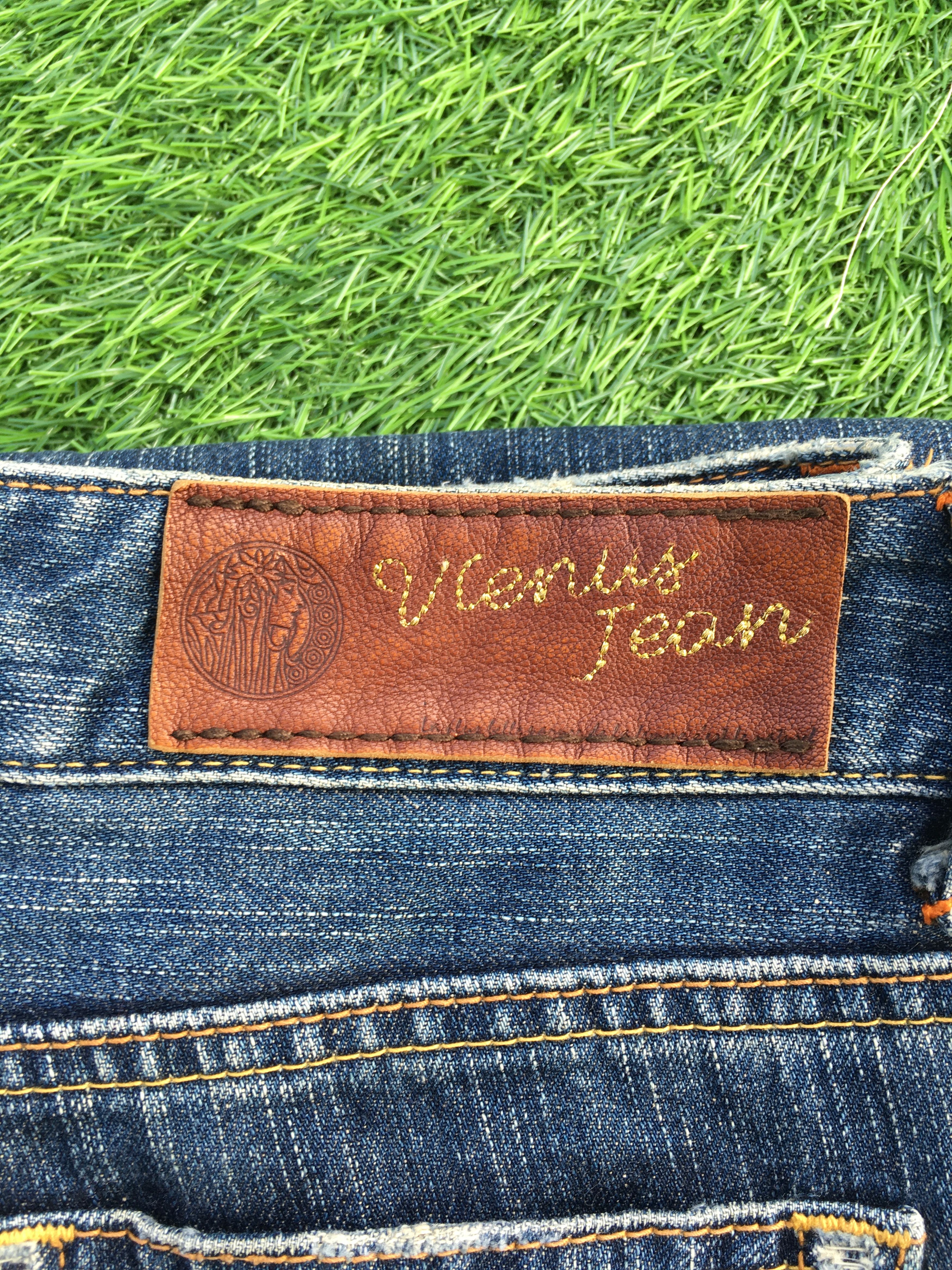 Japanese Brand Low Rise Distressed Flare Bootcut Jeans D-1184 Size US 29 - 9 Thumbnail
