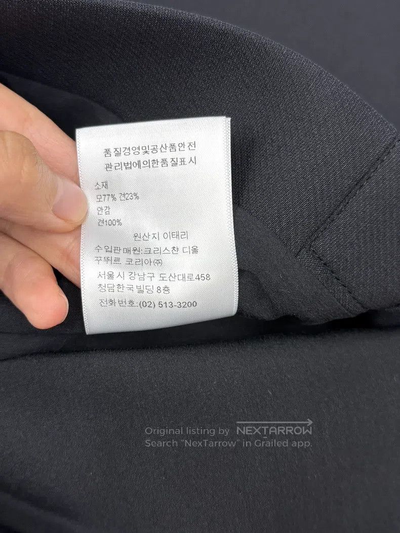 Dior Dior Classic black three-button straight dress Size XS / US 0-2 / IT 36-38 - 7 Thumbnail
