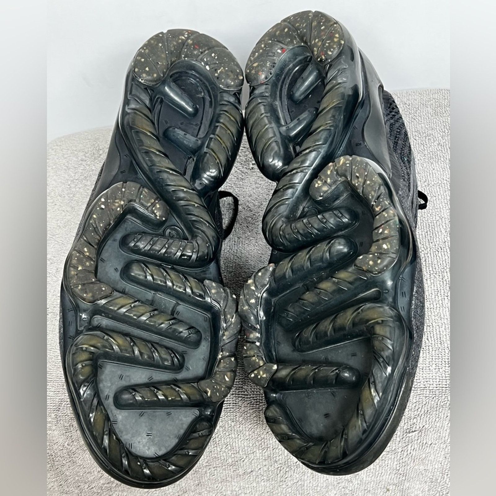 Nike Nike Air VaporMax Flyknit 2021 Men's Shoes Black Anthracite Size US 13 / EU 46 - 7 Thumbnail