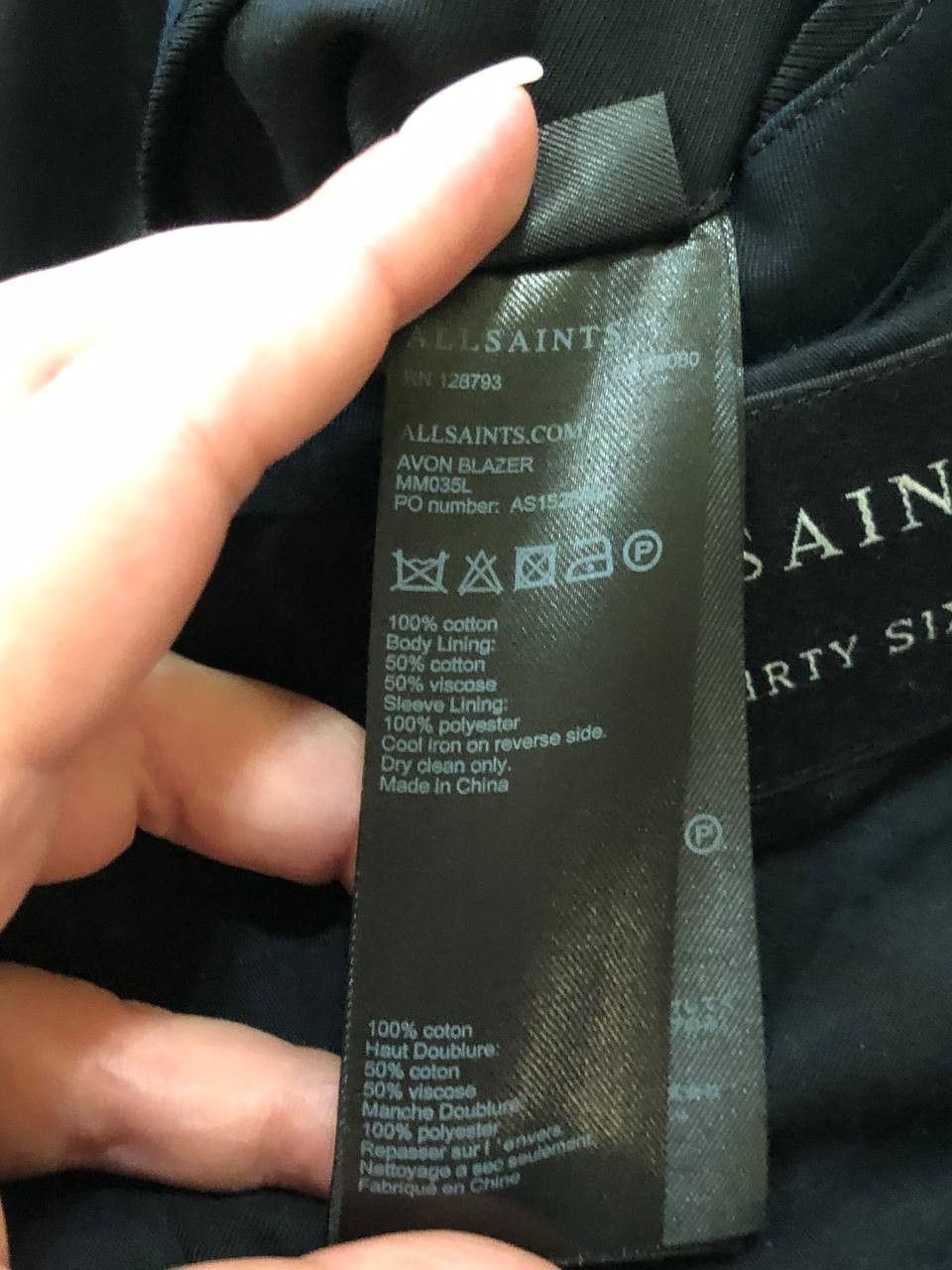 Allsaints Allsaints Blazer Size 36S - 4 Thumbnail