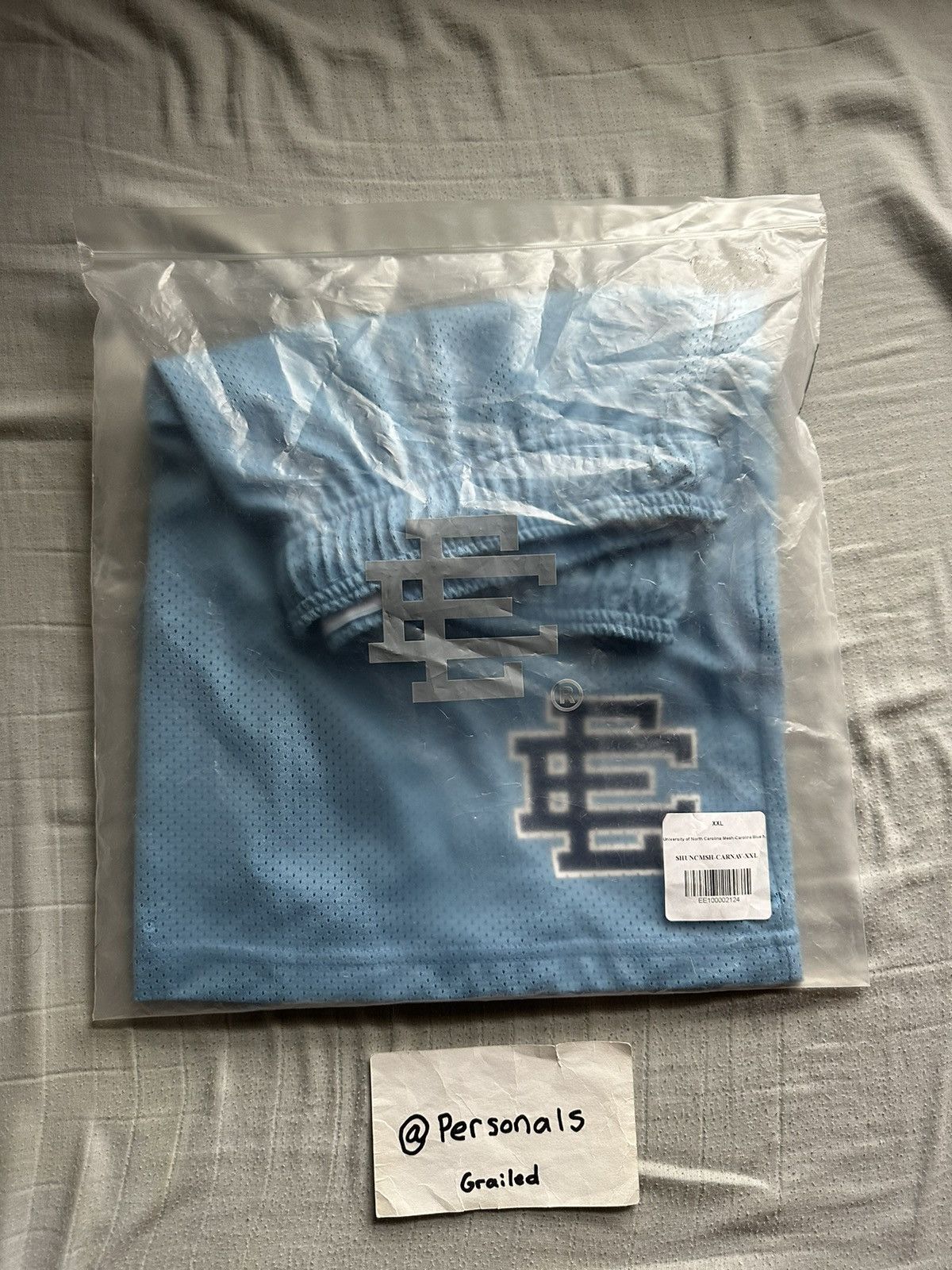 Eric Emanuel × NCAA Eric Emanuel North Carolina Basic Shorts 2XL Size US 38 / EU 54 - 5 Thumbnail