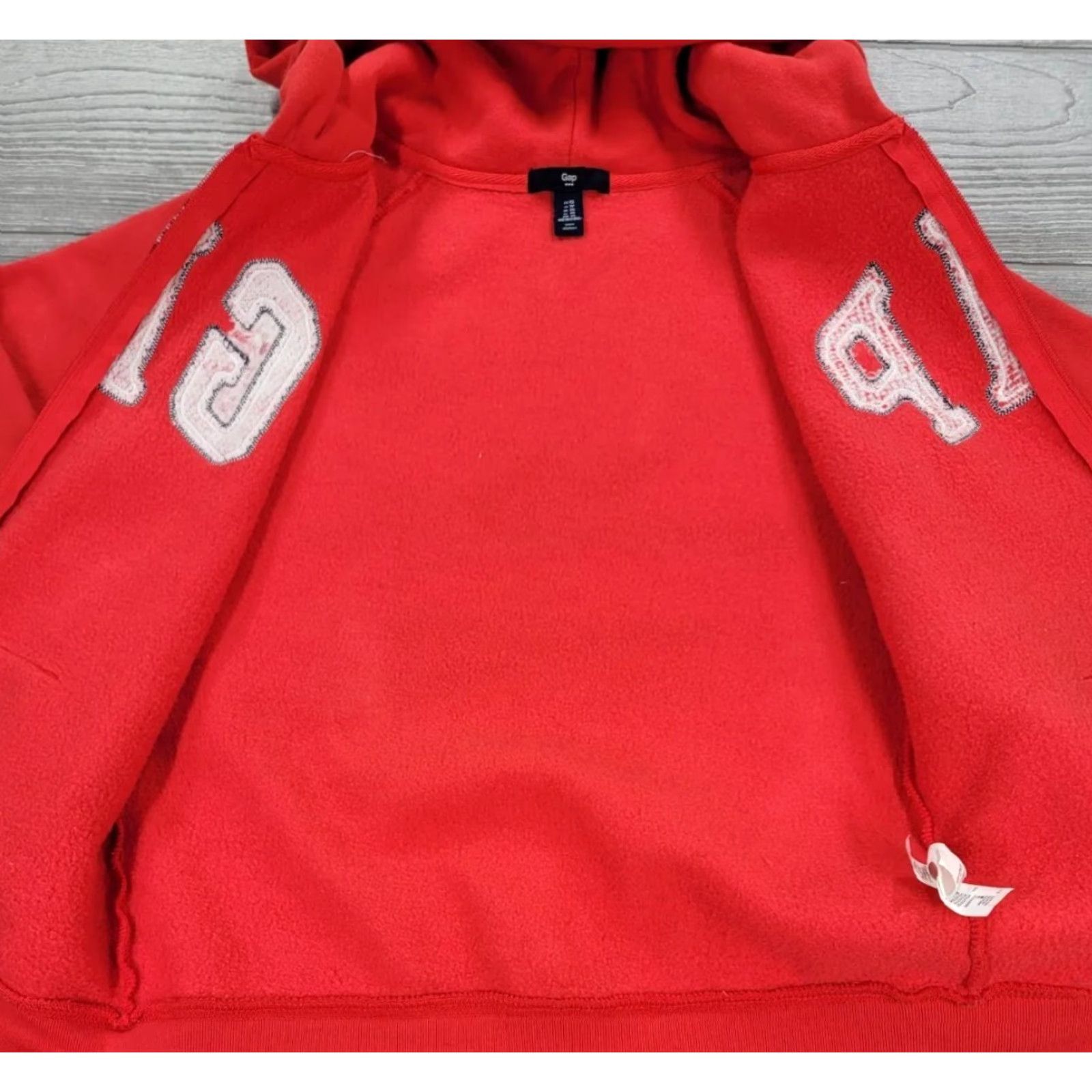Gap Gap Mens Sweatshirt Size XS Full Zip Hoodie Big Logo Long Sleeve Fleece Size US XS / EU 42 / 0 - 4 Thumbnail