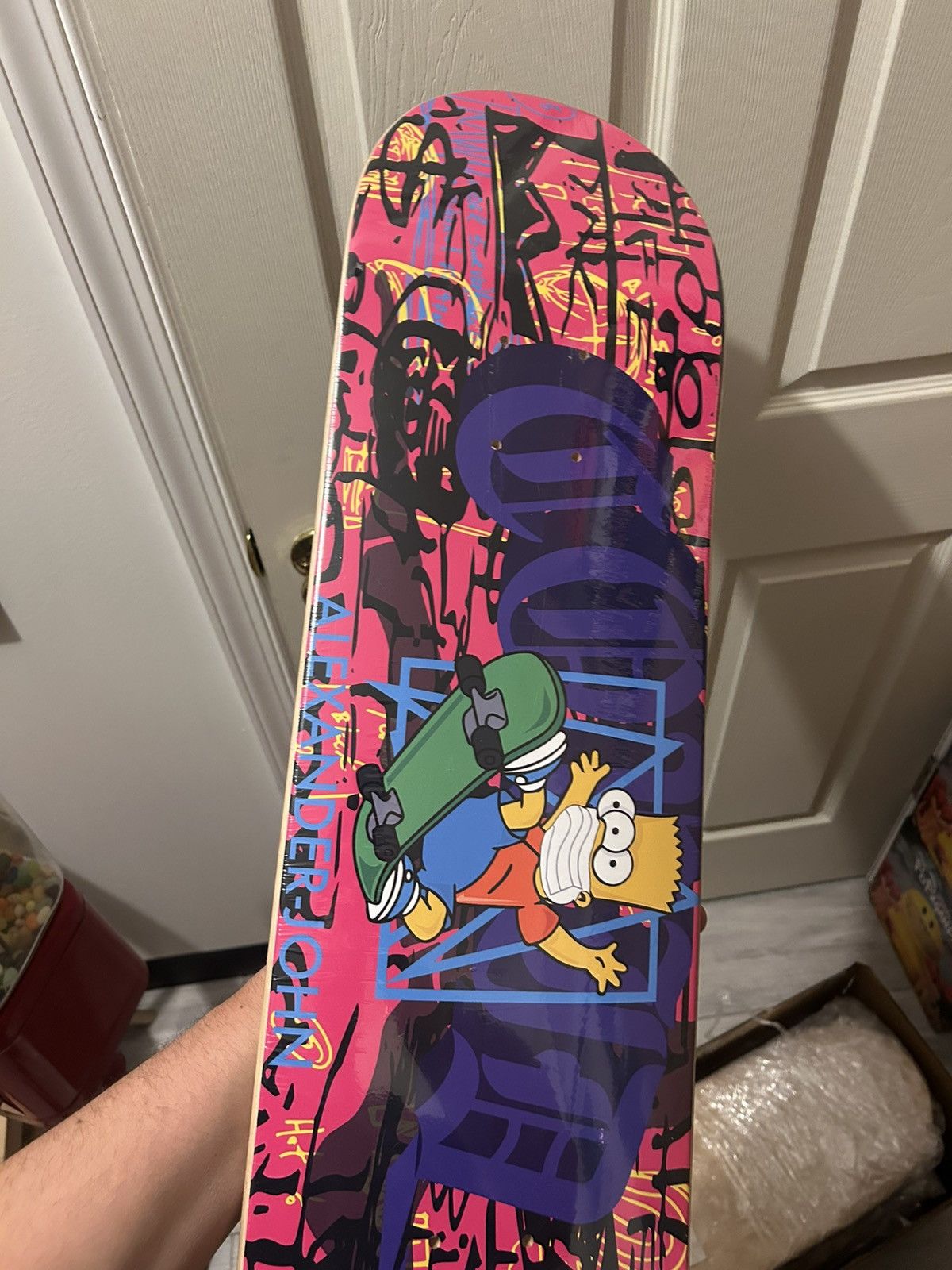 The Simpsons Simpsons Alexander John skate deck Size ONE SIZE - 4 Thumbnail