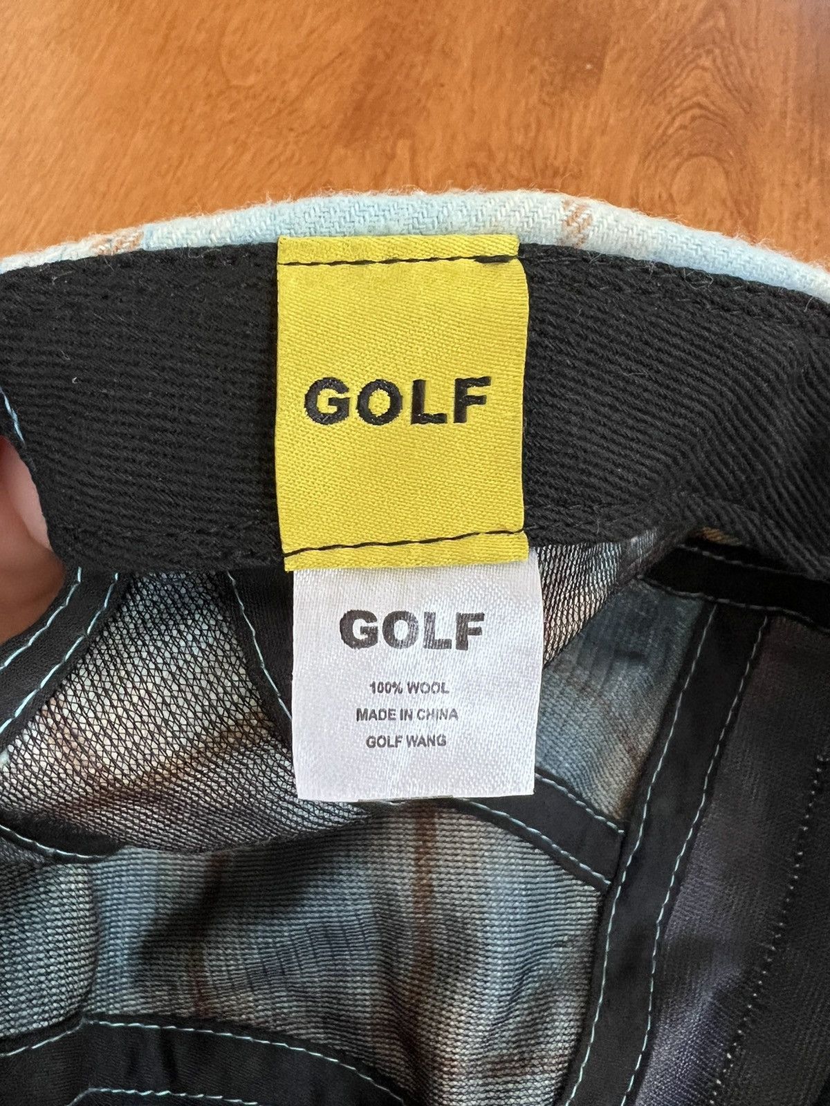 Golf Wang Golf Wang Plaid Flannel Camp Hat Size ONE SIZE - 4 Thumbnail