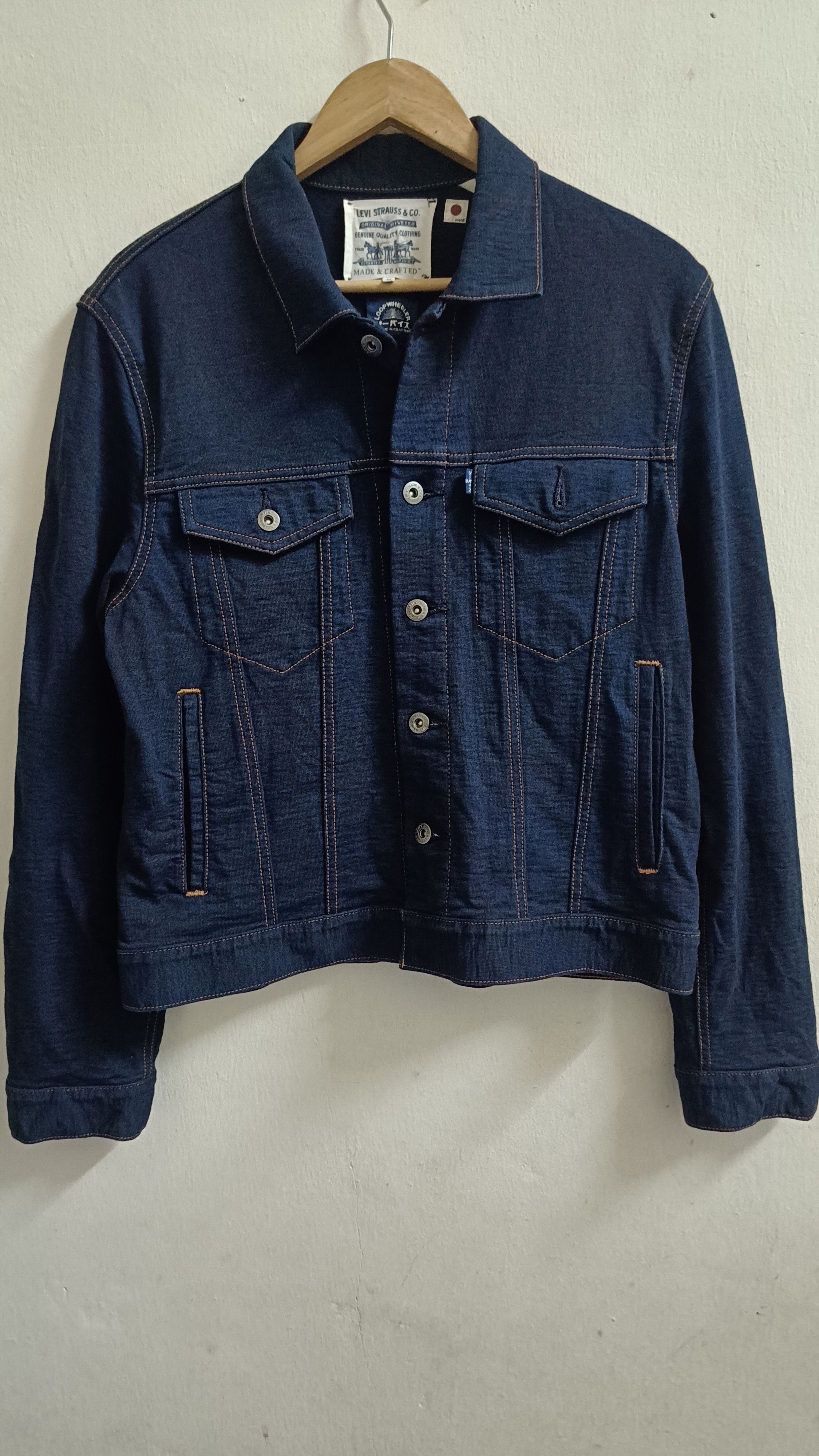 Levi's 🔥🔥 Rare Levi's Jacket X Loop Wheeler Jeans Size US M / EU 48-50 / 2 - 1 Thumbnail