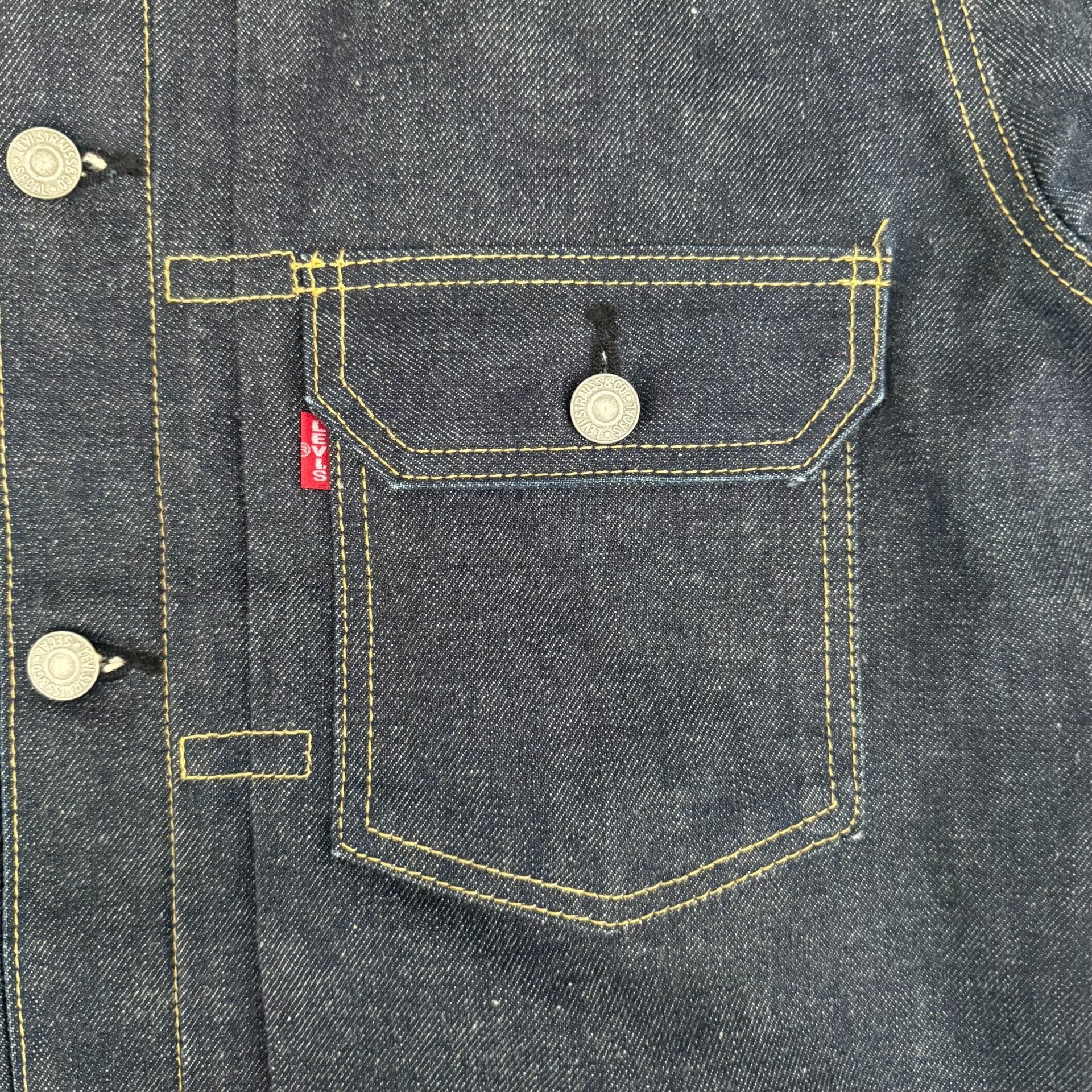 Levi's Vintage Clothing Levi's LVC507 J22 Denim Jacket Size US XXS / EU 40 - 4 Thumbnail