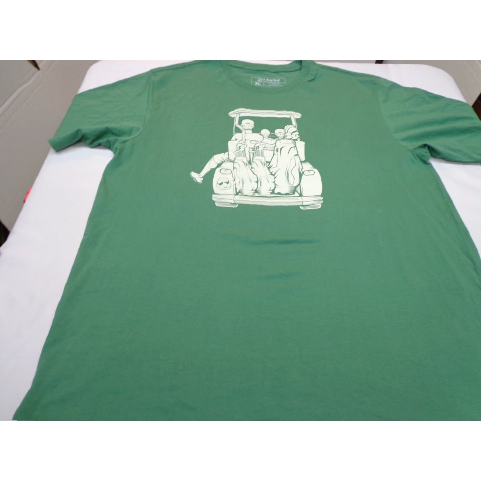 Vintage F. King Golf Shirt XL Green Tee T-Shirt Men Short Sleeve Dad & Daughter & Son Family Tee - Size XL Size US XL / EU 56 / 4 - 2 Thumbnail