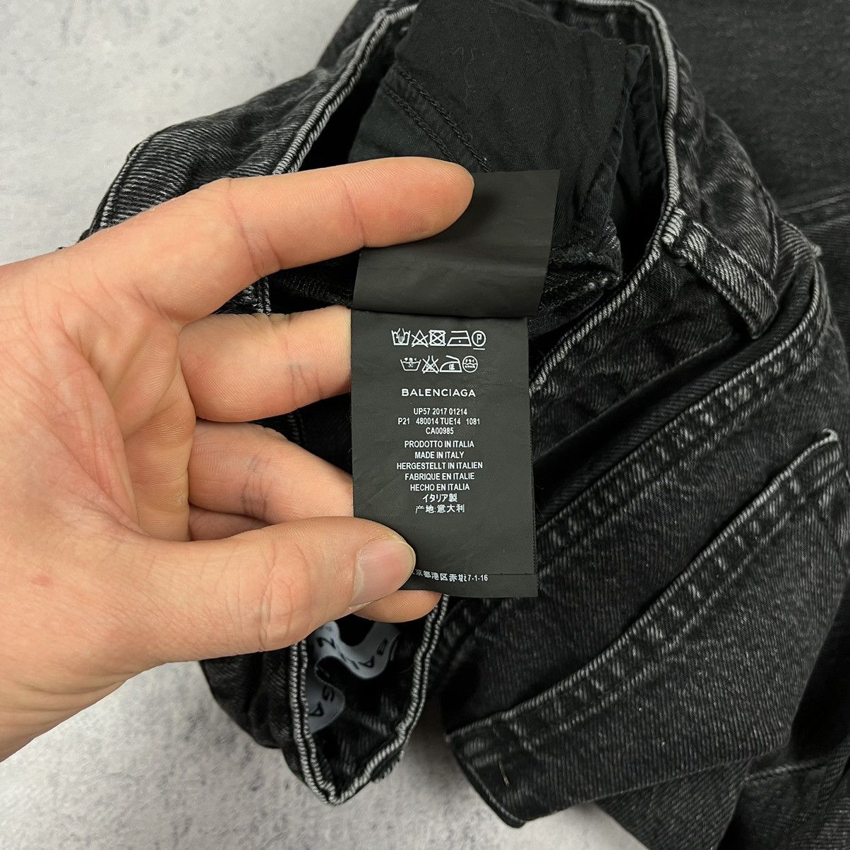 Balenciaga Balenciaga Archetype black washed jeans ss17 Size 30" / US 8 / IT 44 - 9 Thumbnail
