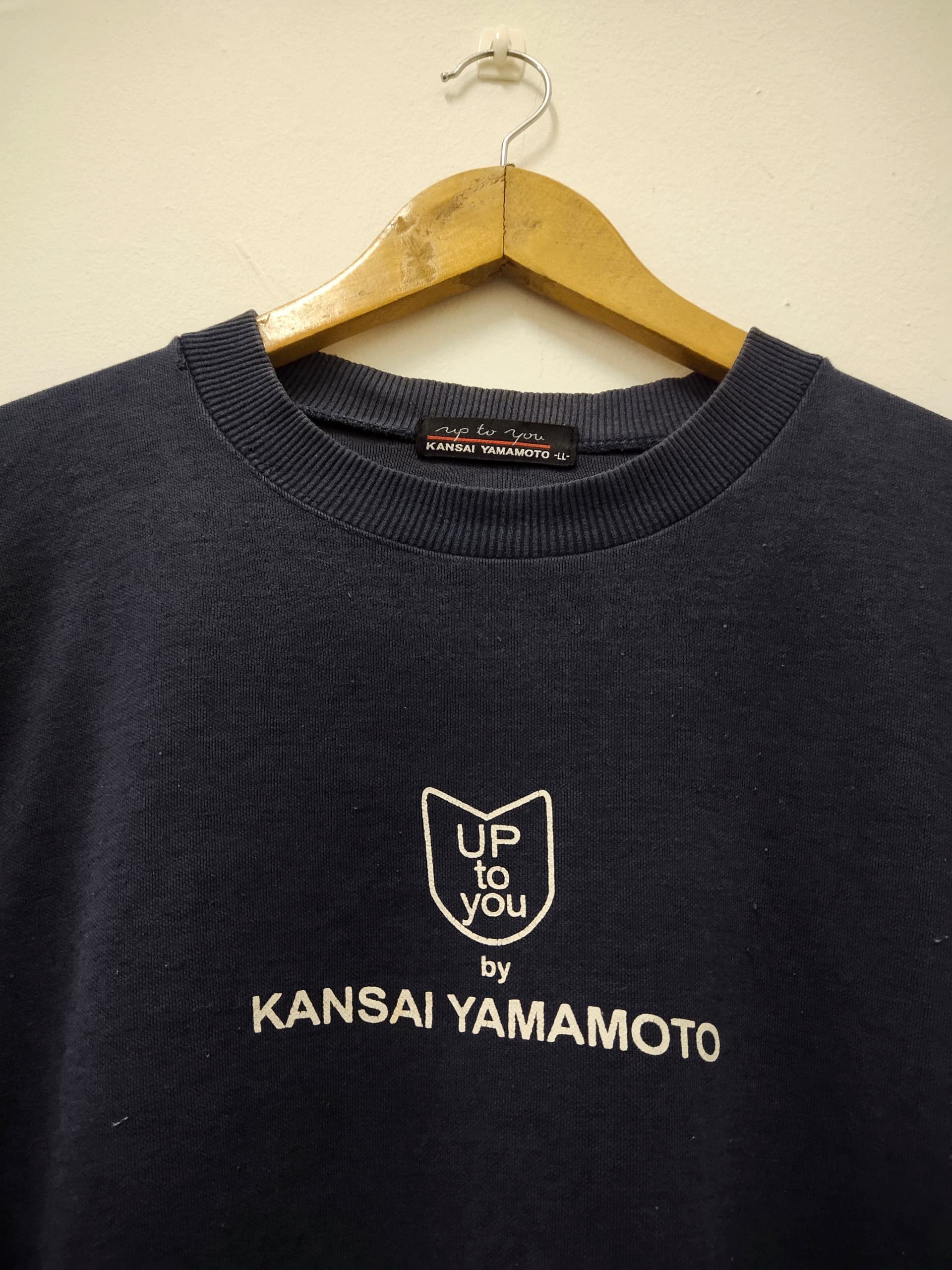 Japanese Brand Vintage Kansai Yamamoto Up to you Distressed true vintage Size US XL / EU 56 / 4 - 8 Thumbnail