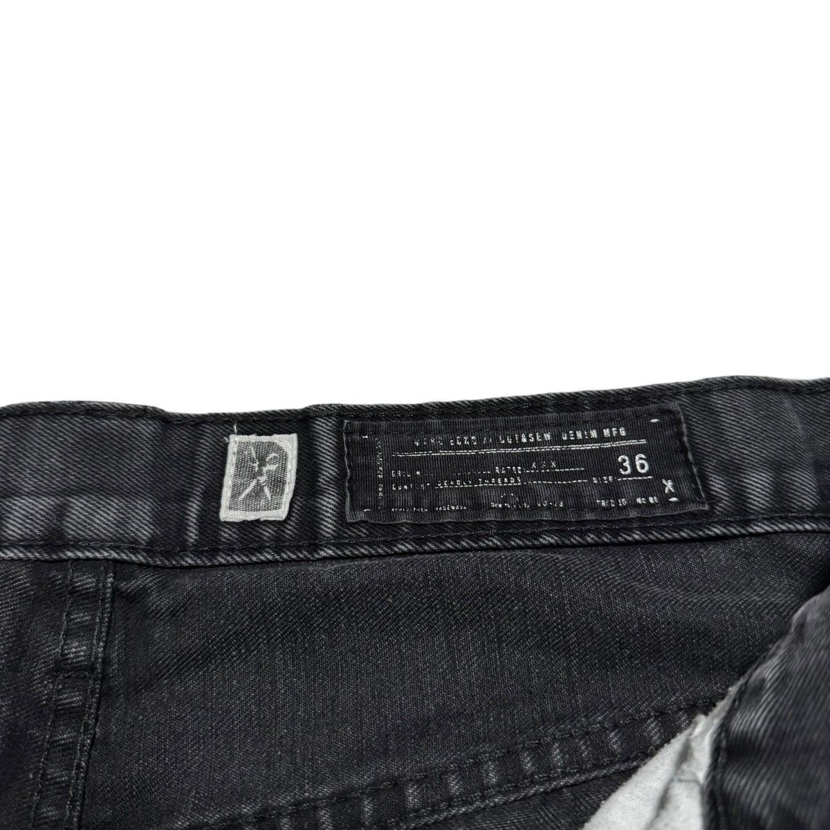 Marc Ecko Y2K Mark Ecko Cut & Sew Denim Jeans Men's 36 (Fits 37x28.75) Size US 37 - 5 Thumbnail