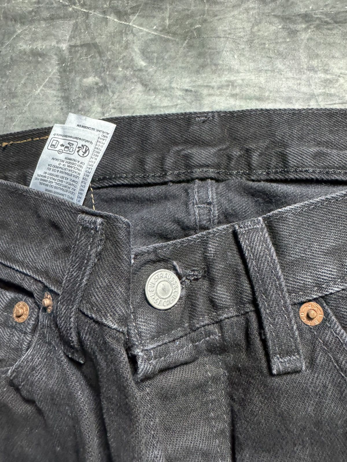 DENIM TEARS × Levi's Denim Tears Plain Jane in Black Size US 32 / EU 48 - 5 Thumbnail