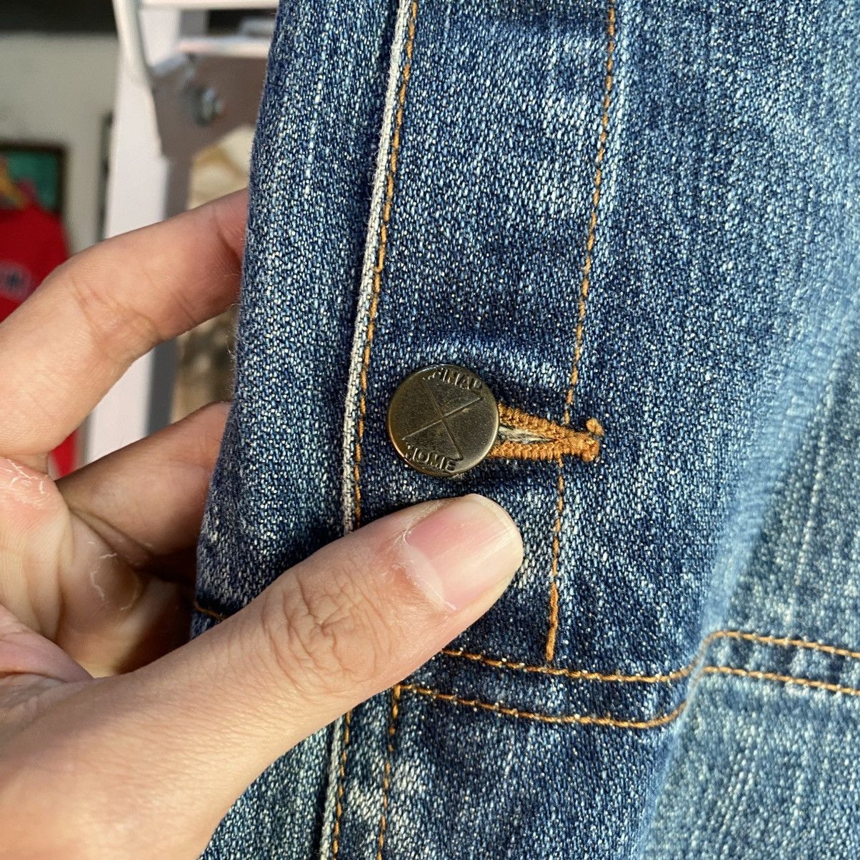 Final Home Final Home Side Button Patchwork Jeans — Rare Japanese Denim Size US 30 / EU 46 - 7 Thumbnail