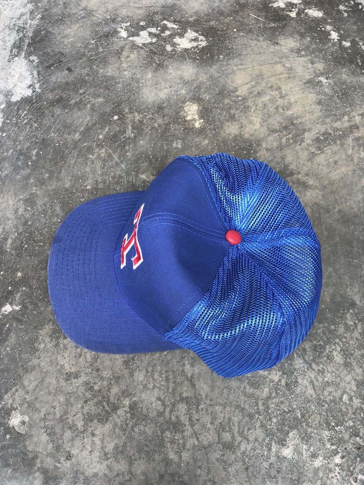 MLB Vintage Texas Ranger Twins MLB Baseball Trucker Hat Size ONE SIZE - 3 Thumbnail
