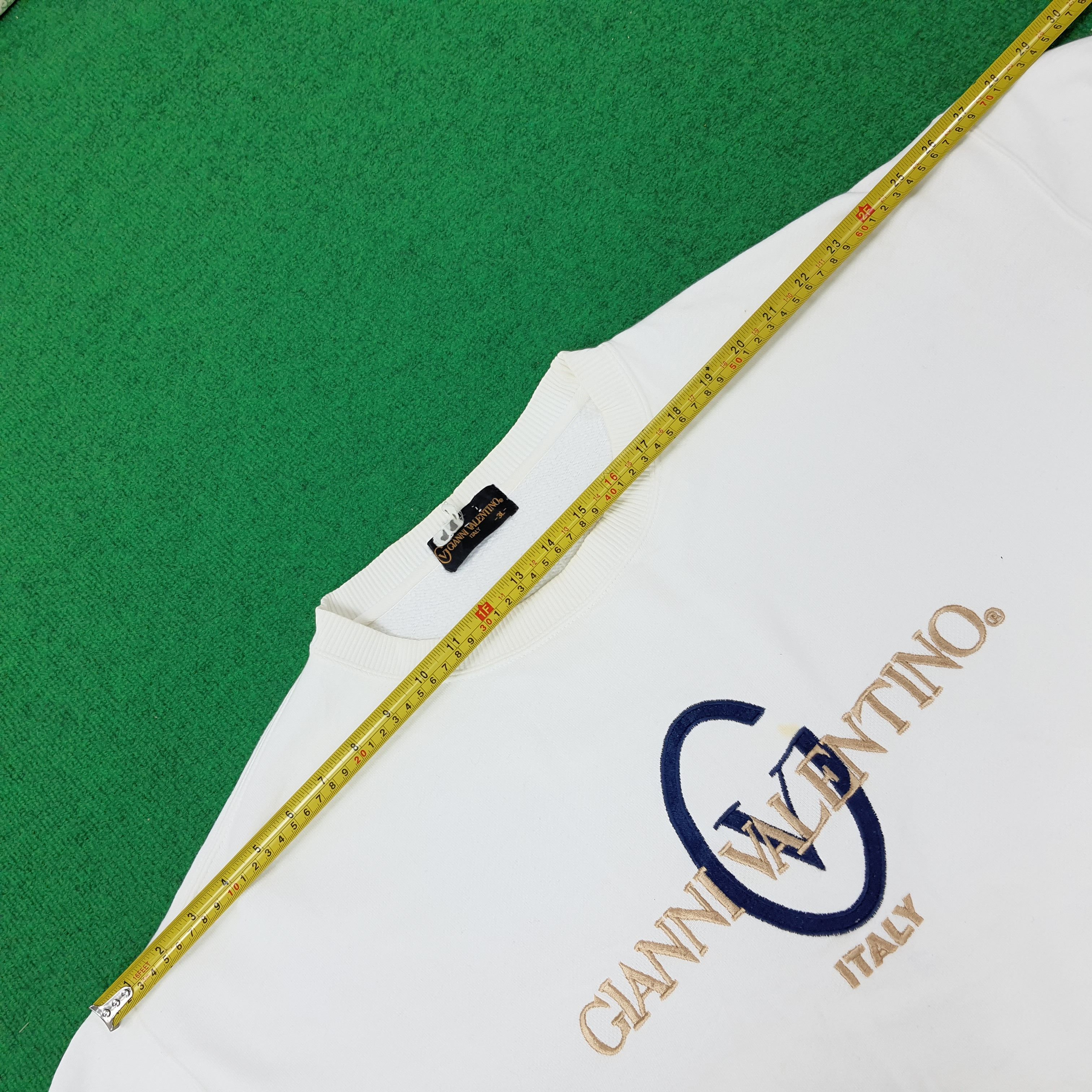 Gianni Valentino × Vintage Vintage Gianni Valentino Italy Designer Sweatshirts Size US XXL / EU 58 / 5 - 9 Thumbnail
