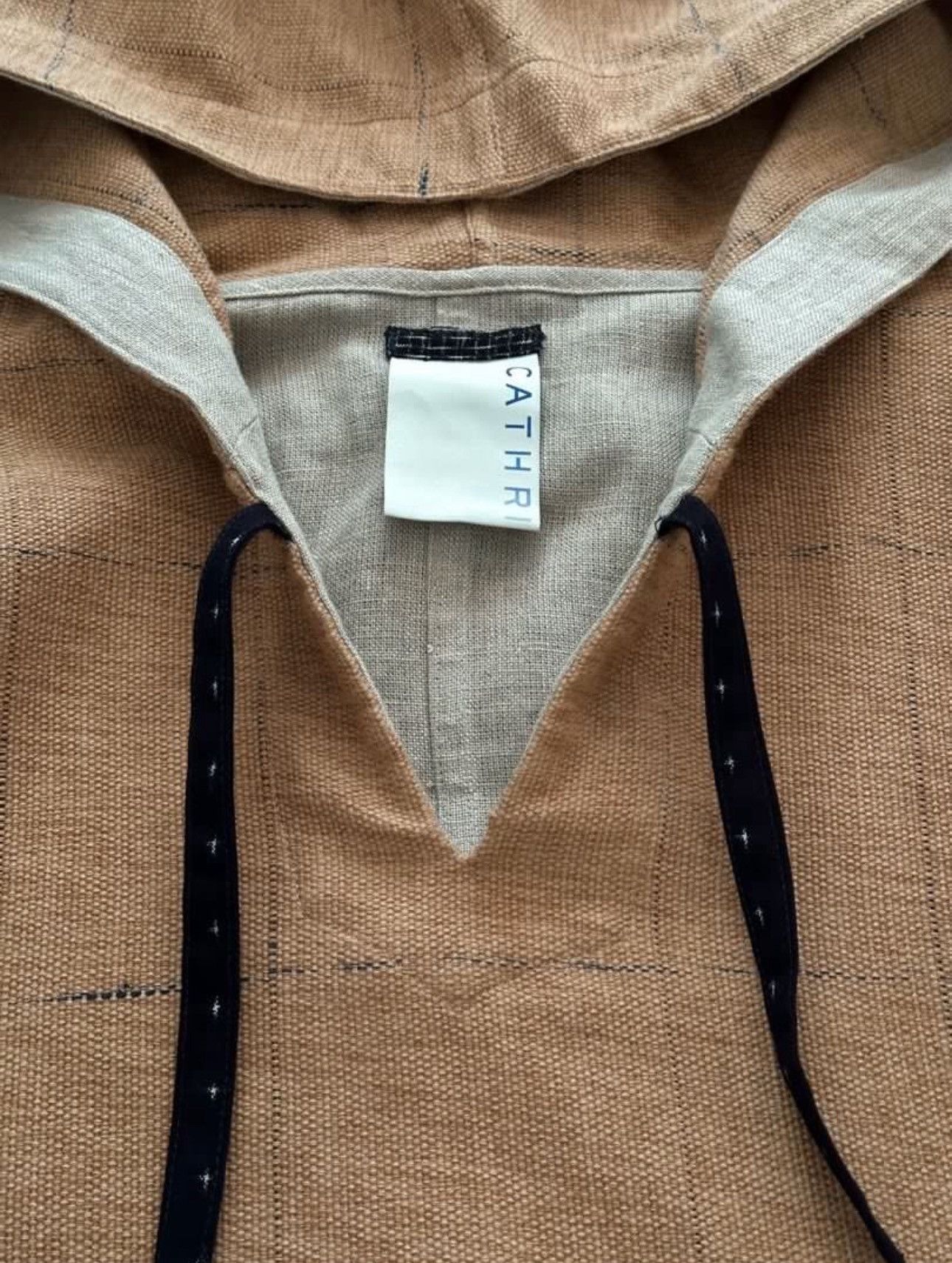 Beams Japan Beams Planets / Cathri Checked Mexican Hoodie Size US S / EU 44-46 / 1 - 4 Thumbnail