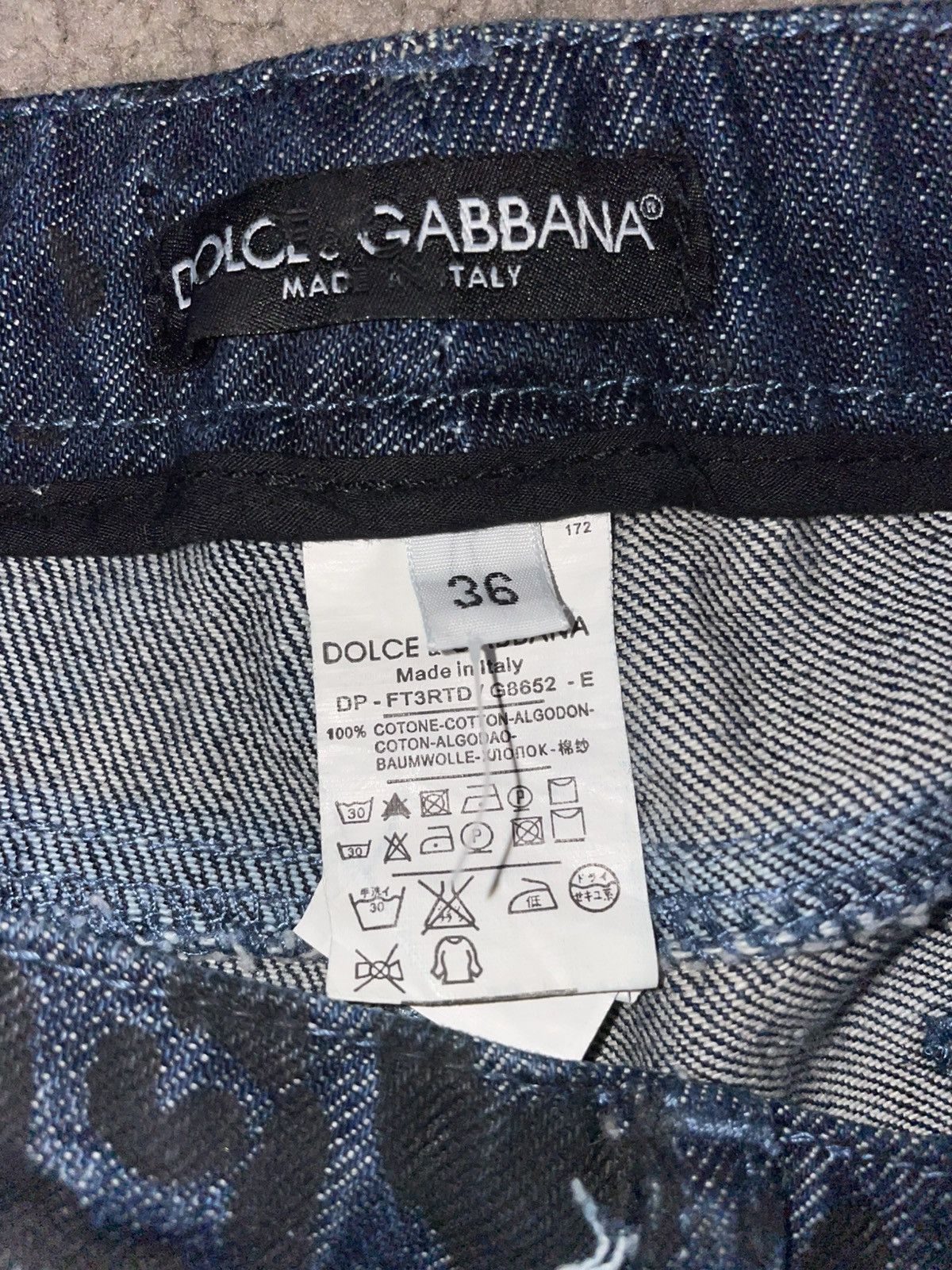 Dolce & Gabbana Dolce & Gabbana Leopard Print Jeans Size 28" / US 6 / IT 42 - 6 Thumbnail