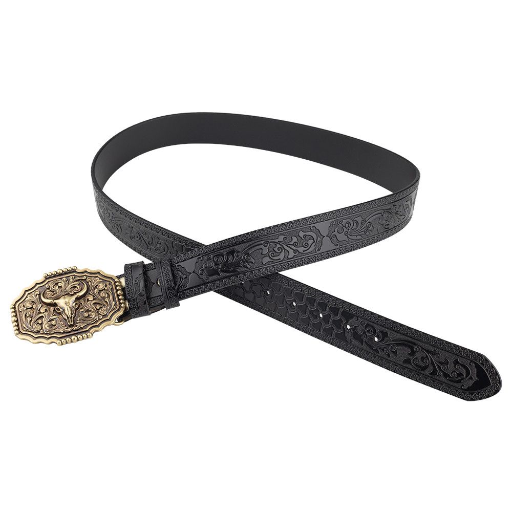 VIBE Future Vintage Belt Riveted Belts Menswear Accessories Size ONE SIZE - 5 Thumbnail
