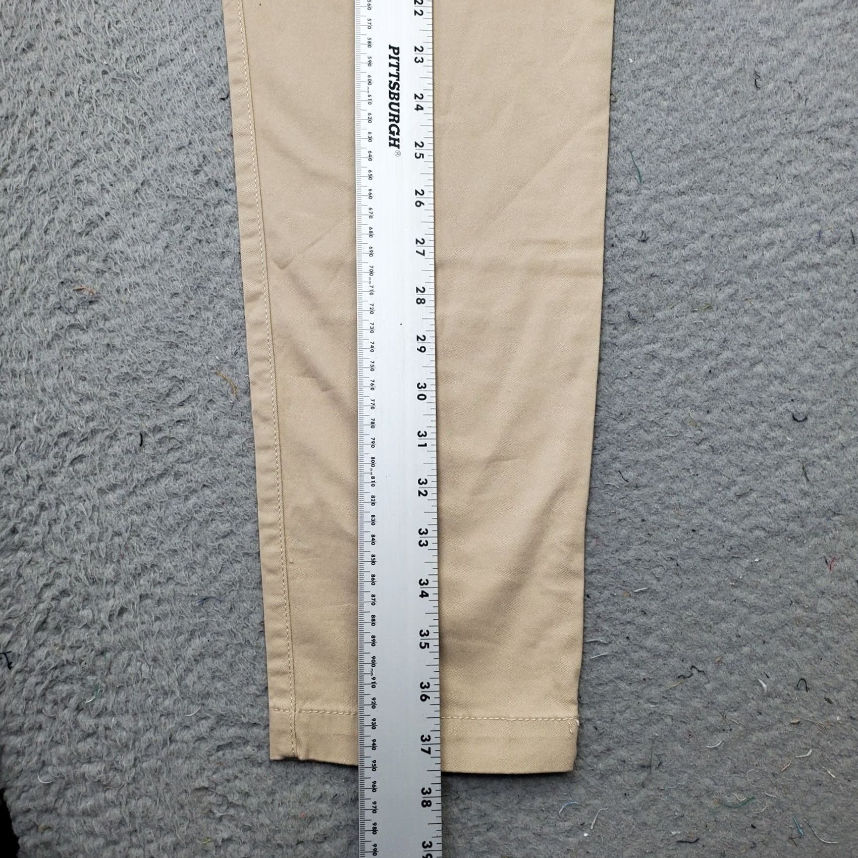 Old Navy Old Navy Chino Pants Womens Size 10 Tan Cotton Slash Pocket Formal Skinny Leg Size 32" / US 10 / IT 46 - 3 Thumbnail