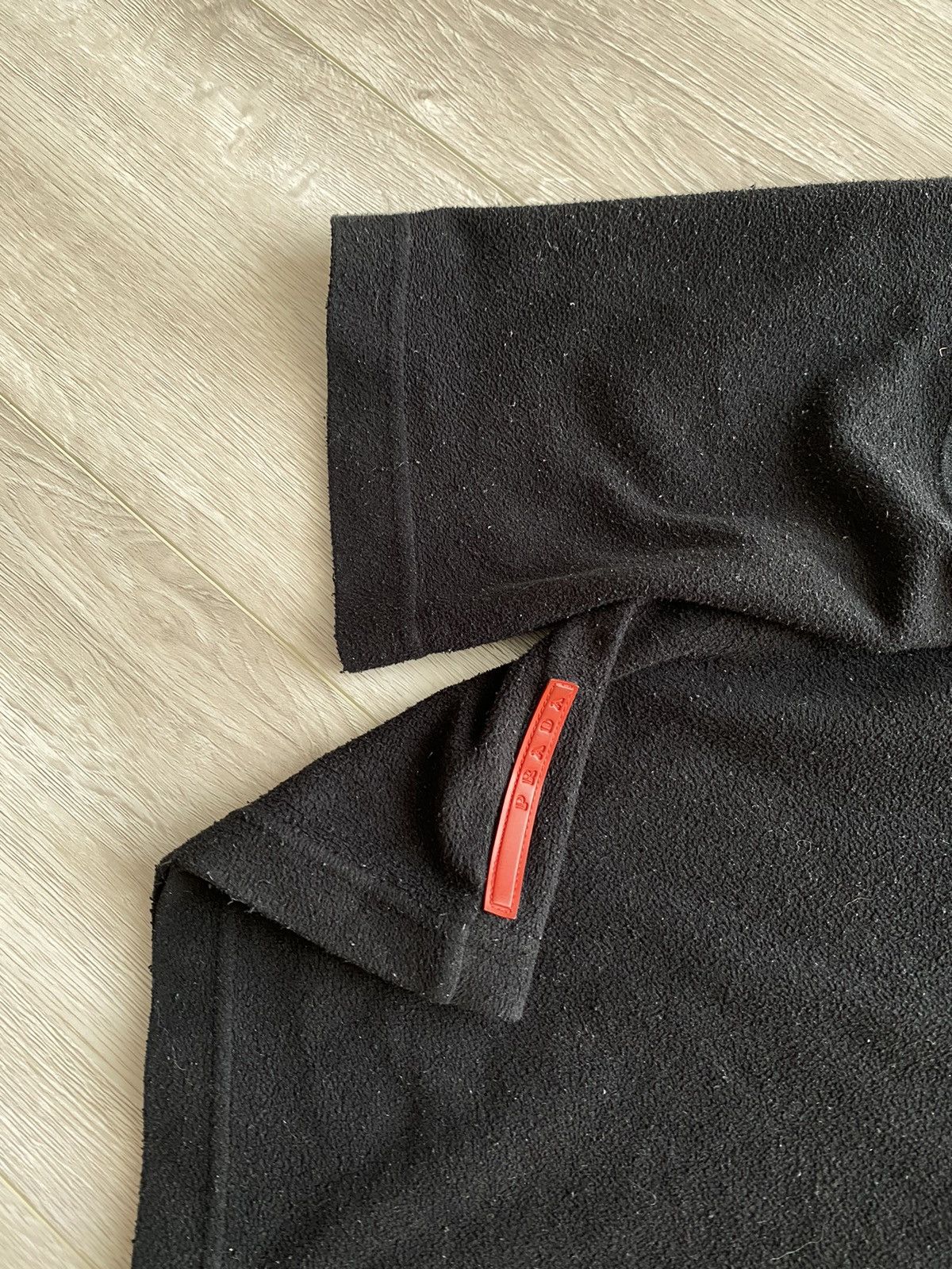 Prada × Vintage Prada 1/3 Zip Fleece Sweater Size XL / US 12-14 / IT 48-50 - 2 Thumbnail