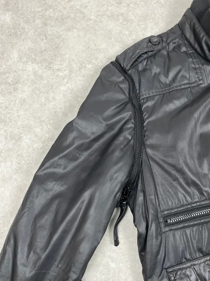 Gianfranco Ferre Gianfranco Ferré Black Signature Nylon Jacket with Detachable Sleeves Size US M / EU 48-50 / 2 - 9 Thumbnail