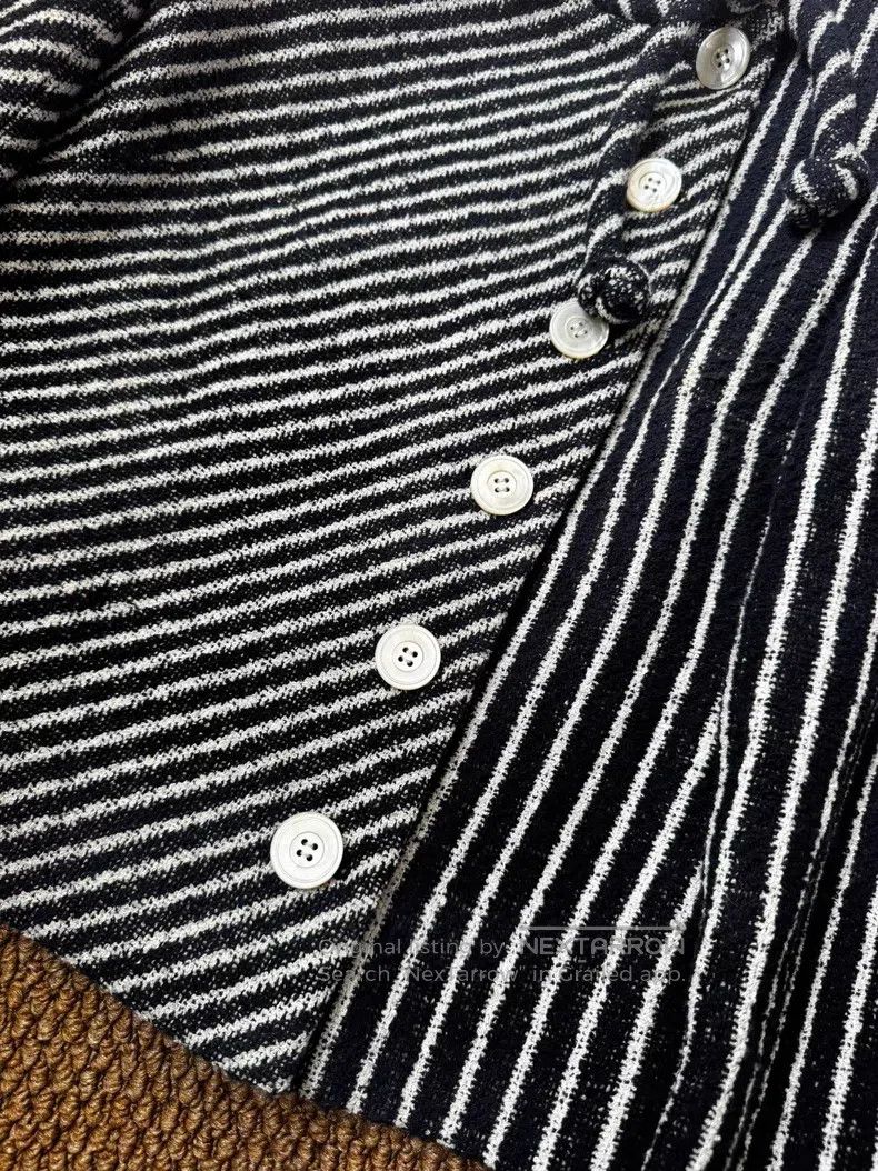 Valentino Valentino Striped lace-up short coat Size M / US 6-8 / IT 42-44 - 4 Thumbnail