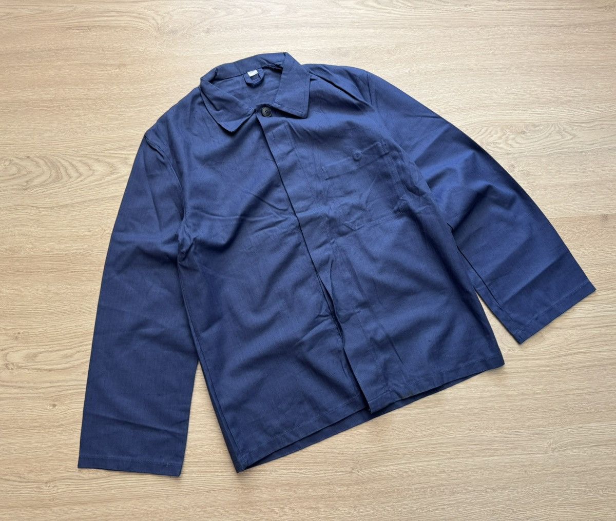 Le Laboureur Vintage European Worker Le Laboureur French Navy Jacket Size US M / EU 48-50 / 2 - 1 Thumbnail