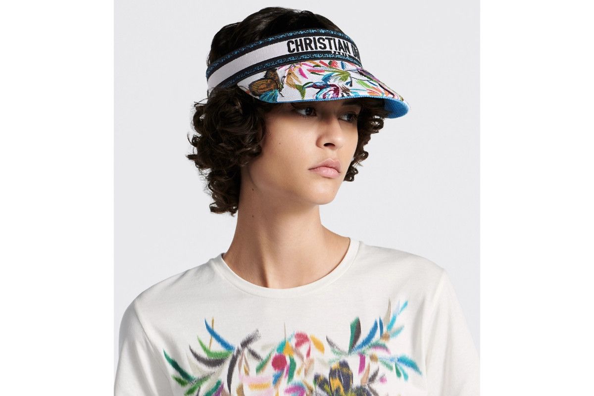 Dior o1bcso1str0226 Size:OS/Jouy Fantastica Visor in Multicolor Size ONE SIZE - 8 Thumbnail