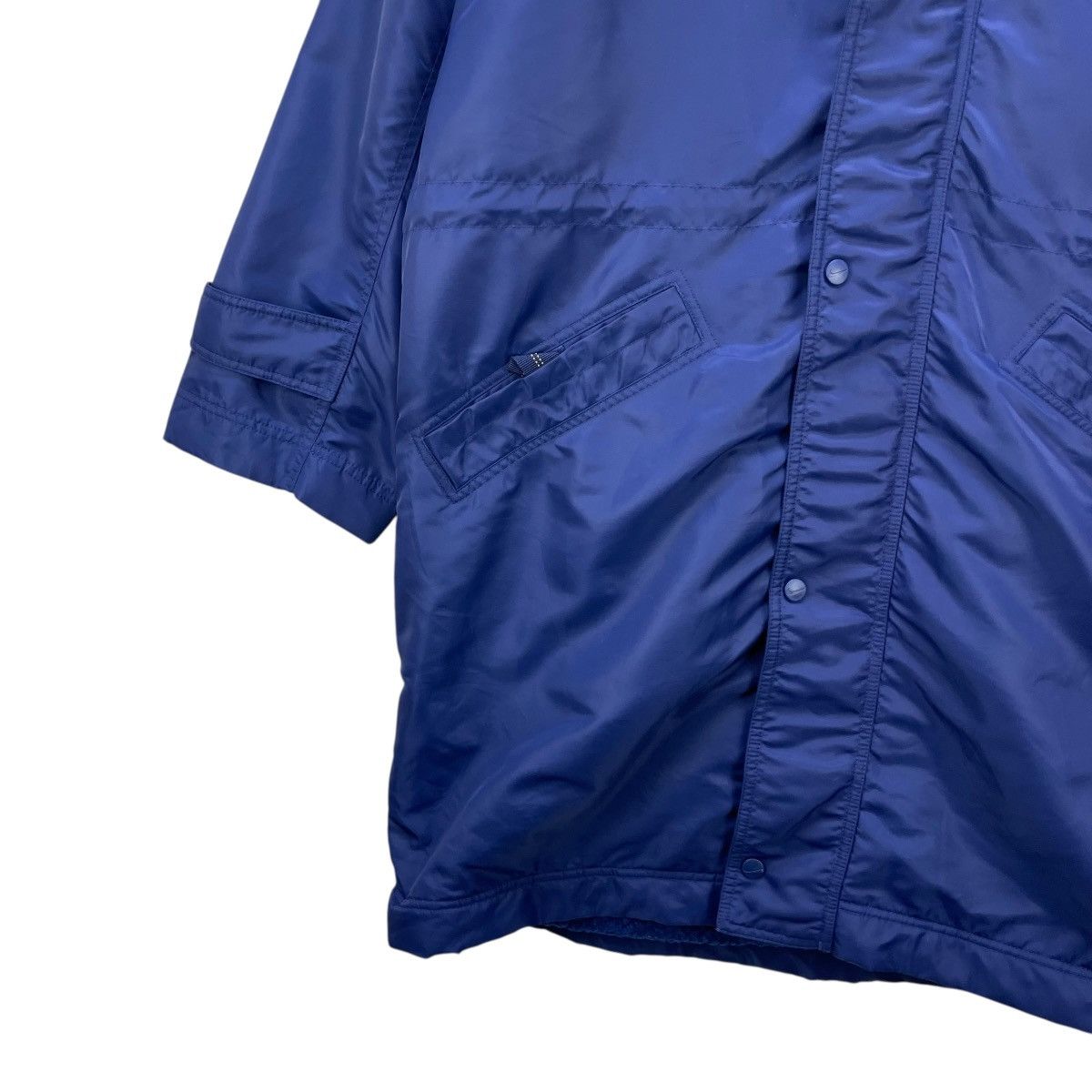 Nike 🔥 Vintage Nike Big Swoosh Sherpa Parka Jacket Size US L / EU 52-54 / 3 - 5 Thumbnail