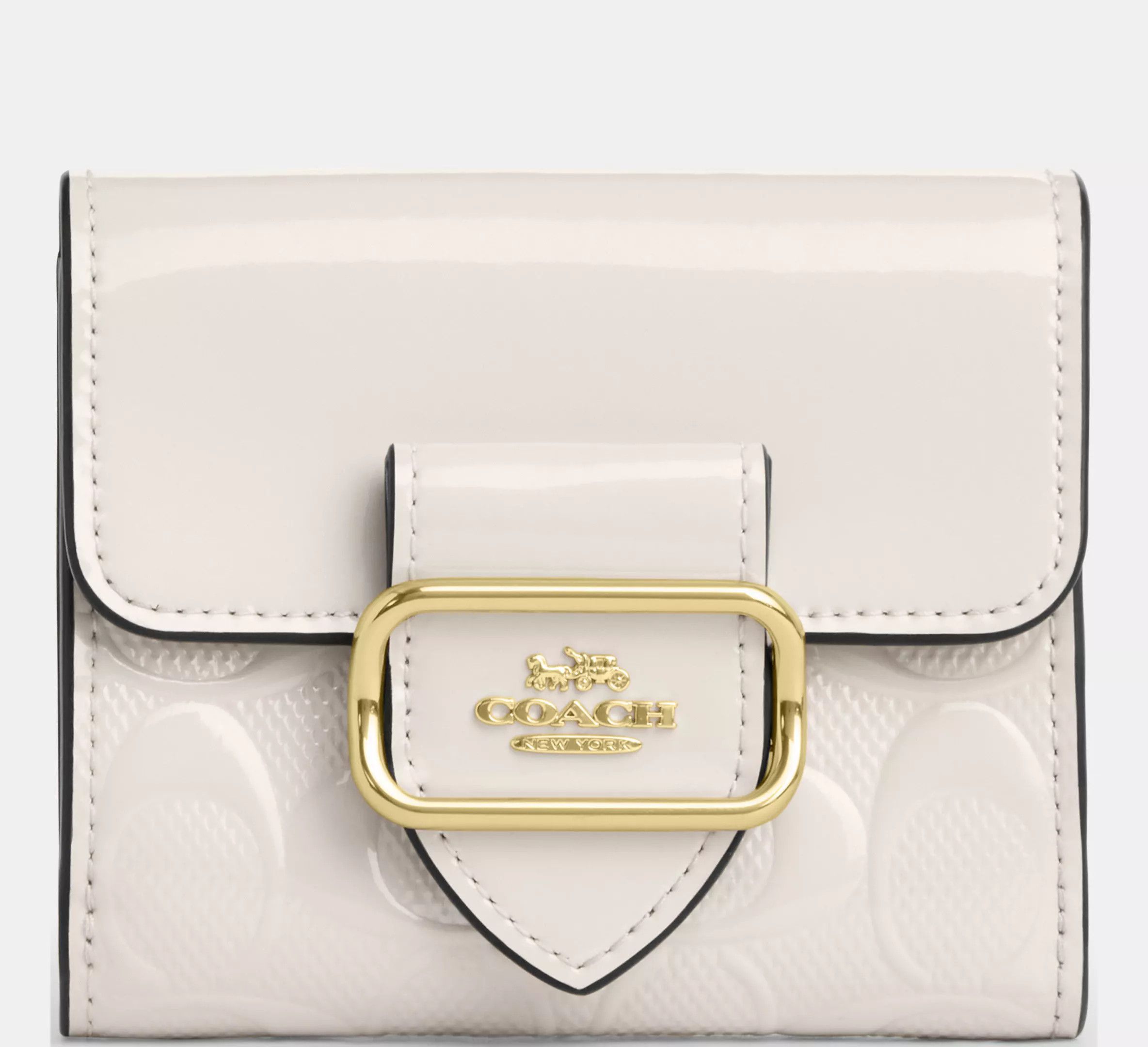 Coach NWT Coach Small Morgan Wallet In Signature Leather CT987 Size ONE SIZE - 9 Thumbnail
