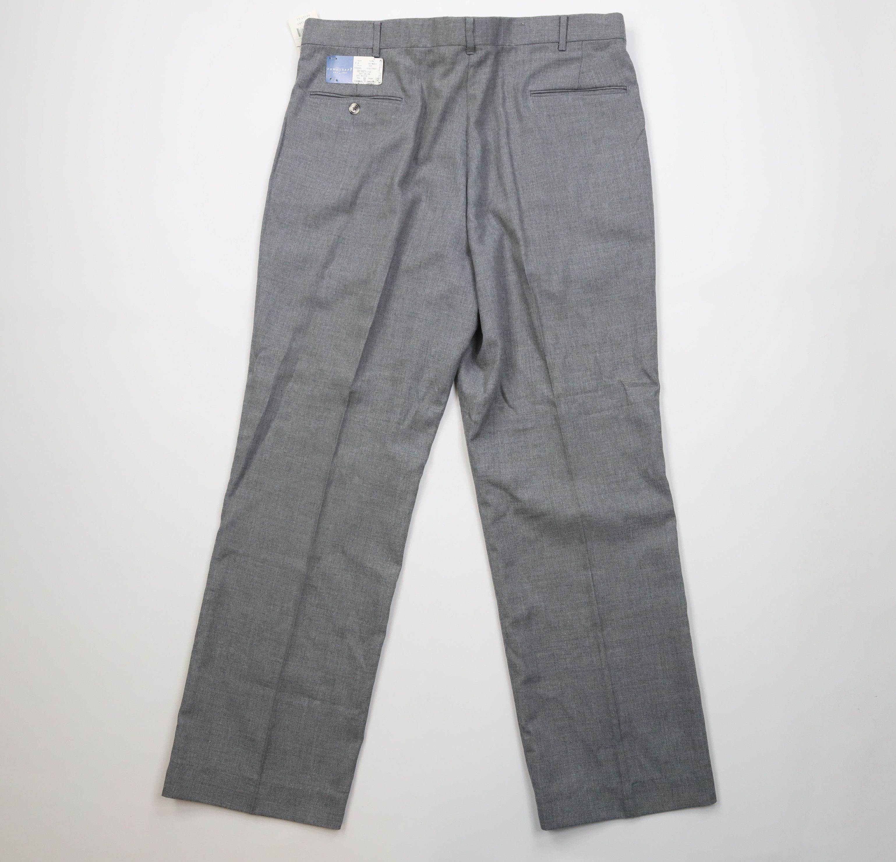 Vintage Deadstock Vintage 70s Streetwear Gabardine Wide Leg Pants Size US 38 / EU 54 - 9 Thumbnail