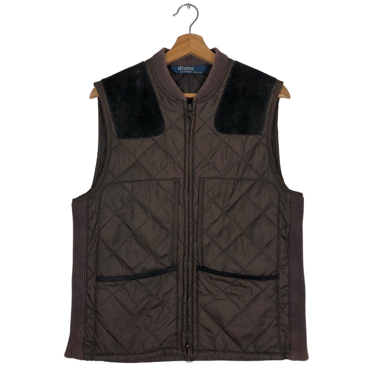Polo Ralph Lauren 🔥Vintage Quilted Vest Jacket Polo Ralph Lauren Utility Size US M / EU 48-50 / 2 - 1 Thumbnail