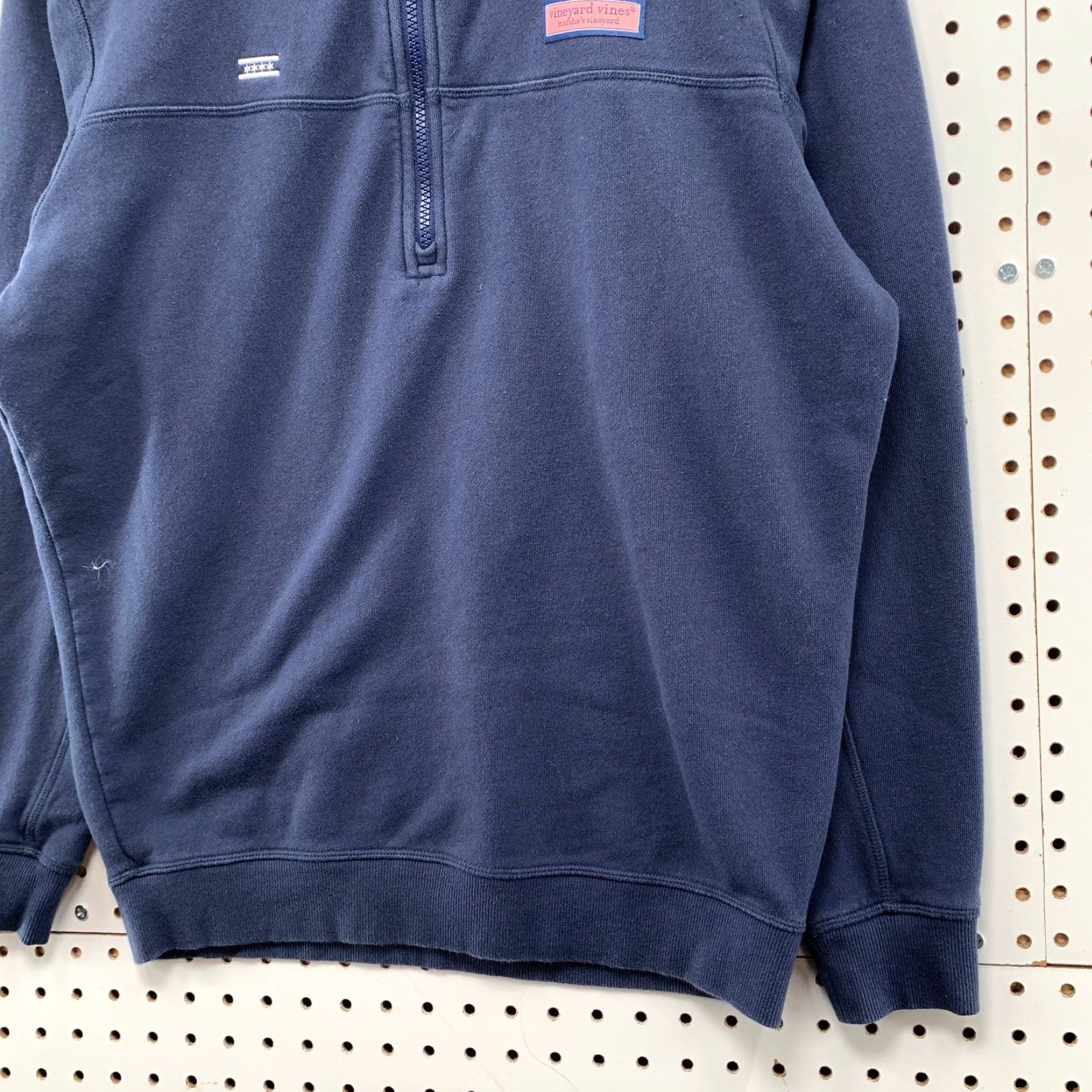 Vineyard Vines Vineyard Vines 1/4 Zip Pullover Sweatshirt Mens Small Navy Blue Shep & Ian Size US S / EU 44-46 / 1 - 7 Thumbnail